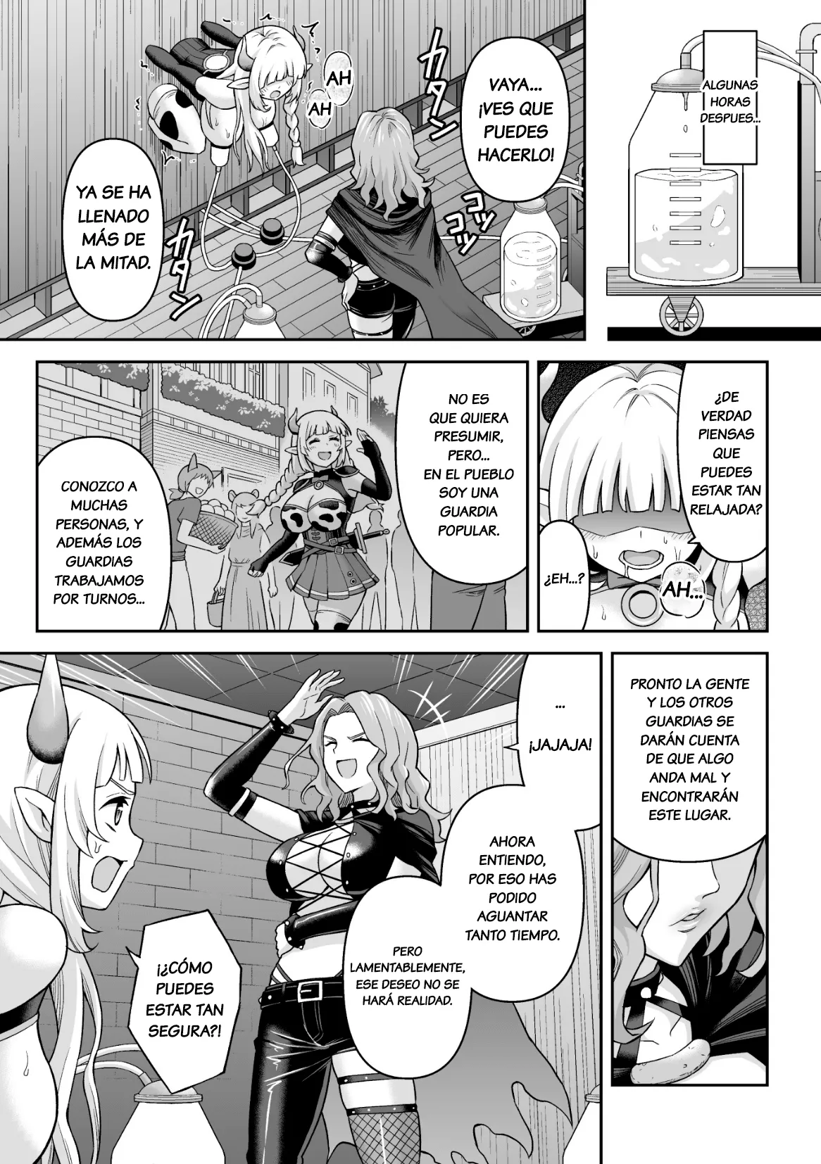 [Hitsumabushi] Ushi Musume no Kyousei Oschinpo Miruku | Ordeño Forzado del Pene de la Chica Vaca (2D Comic Magazine Futanari Kabe Sao Kabe Shiri Futanari Heroine Sakusei Iki Jigoku! Vol. 1) [Spanish] [Salchitraductor] [Decensored] [Digital] numero di immagine  15