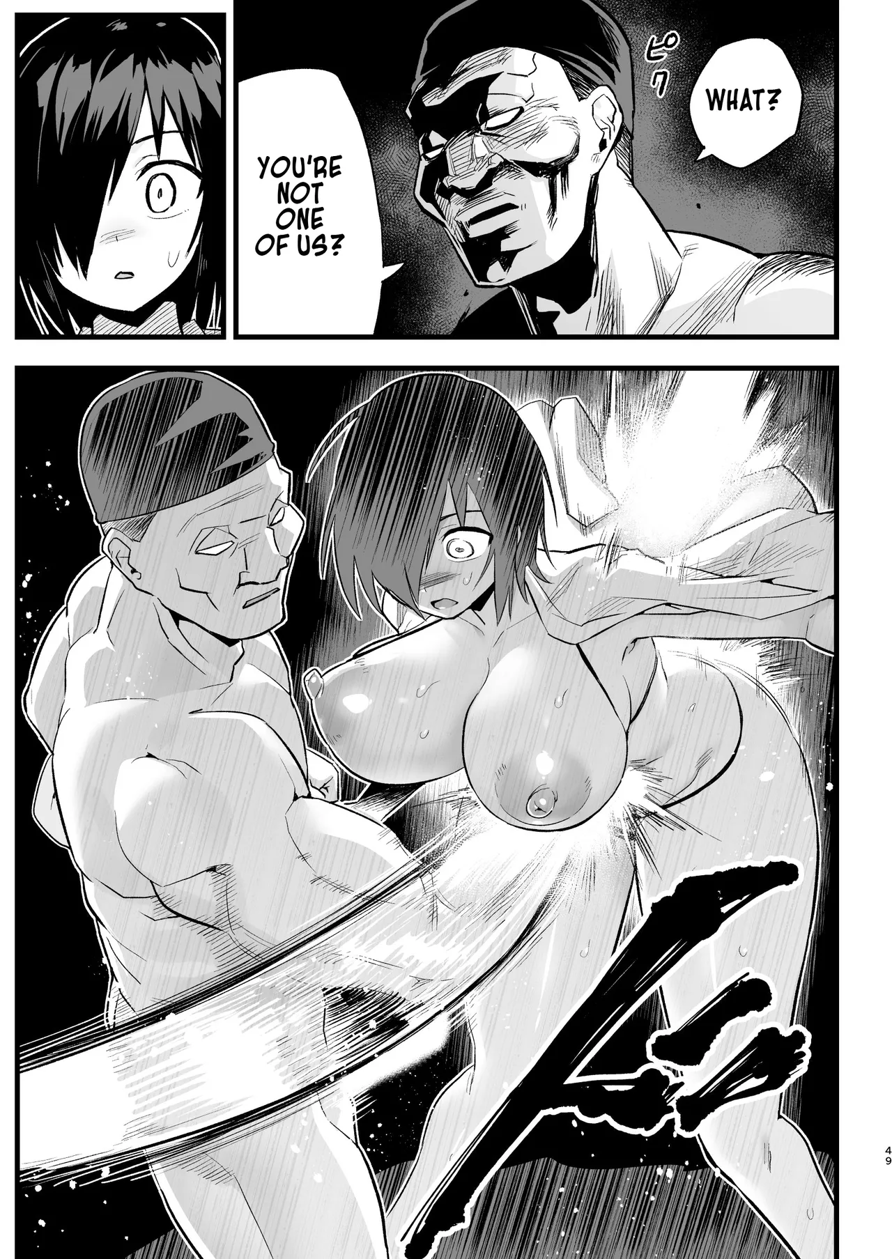 [OTOREKO (Toilet Komoru)] Machigatte AV no Satsuei Genba ni Kita Yoshimura-san! | Yoshimura-san Accidentally Walks Onto an AV Set! [English] Bildnummer 48