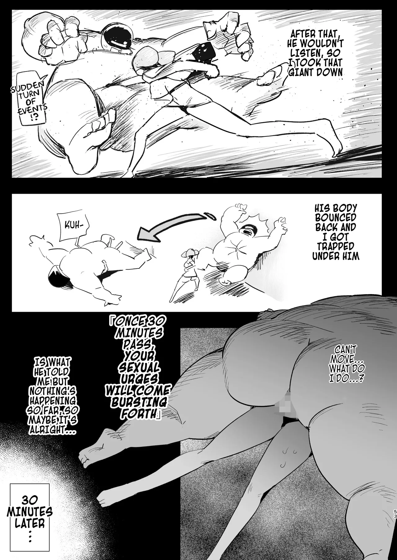 [OTOREKO (Toilet Komoru)] Machigatte AV no Satsuei Genba ni Kita Yoshimura-san! | Yoshimura-san Accidentally Walks Onto an AV Set! [English] Bildnummer 52