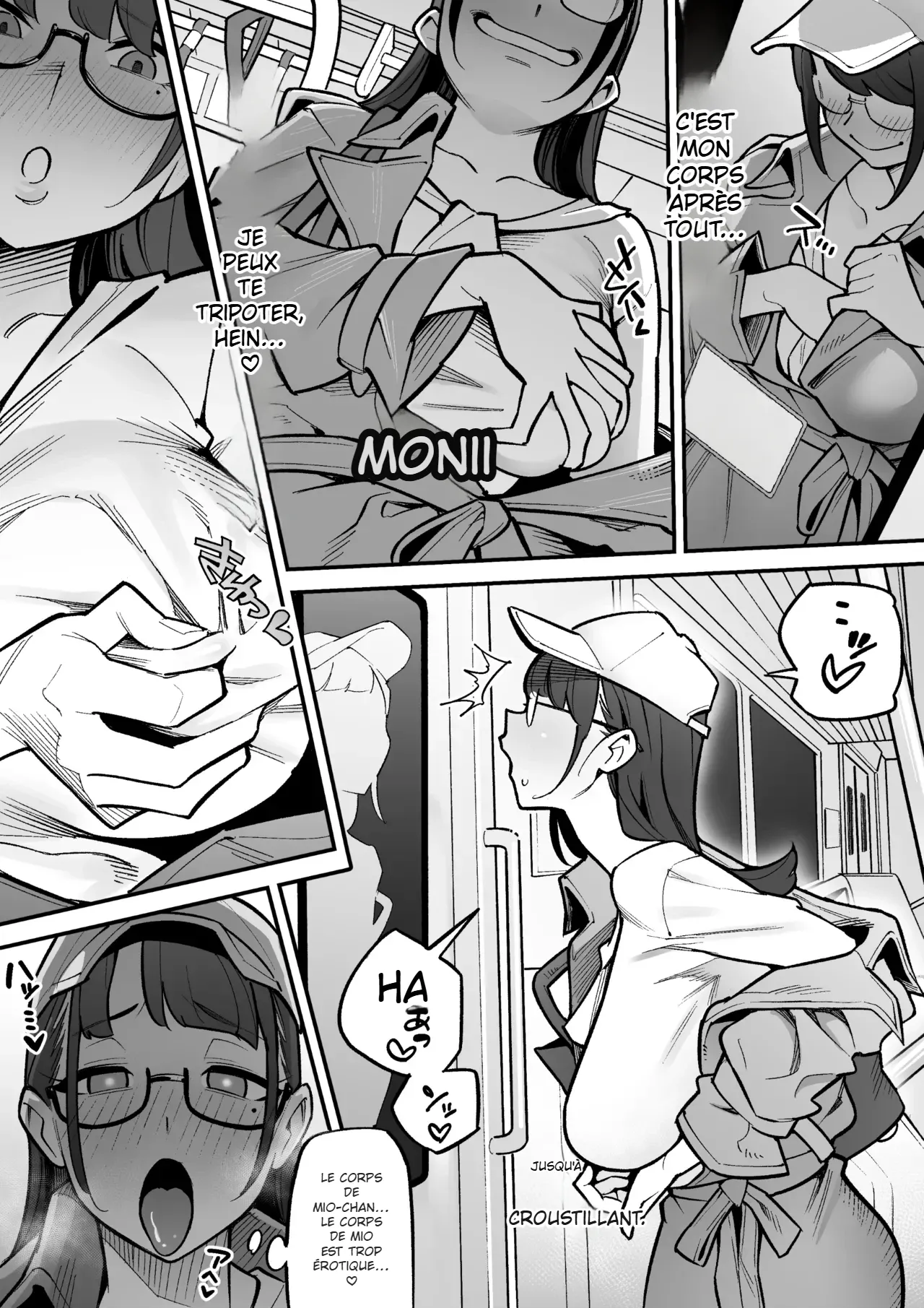 [Hyoui Lover (Ame no Machi)] Kyoku Ana no Ano Ko o Nottotta Ore ~Gamen no Mukou ni Atta Gokujou Body o Suki Houdai suru Hanashi~ [French] [Digital] изображение № 12