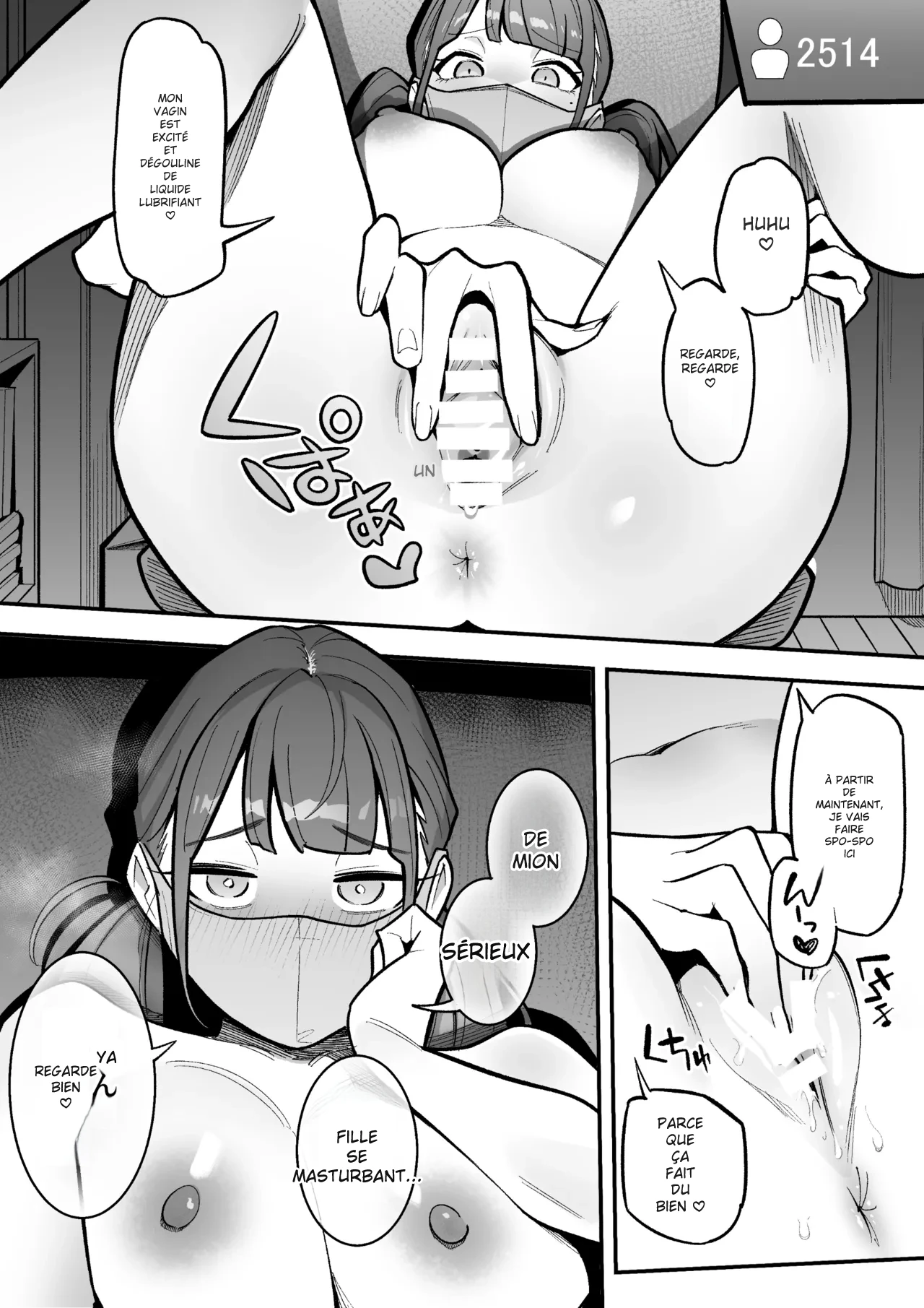 [Hyoui Lover (Ame no Machi)] Kyoku Ana no Ano Ko o Nottotta Ore ~Gamen no Mukou ni Atta Gokujou Body o Suki Houdai suru Hanashi~ [French] [Digital] изображение № 24