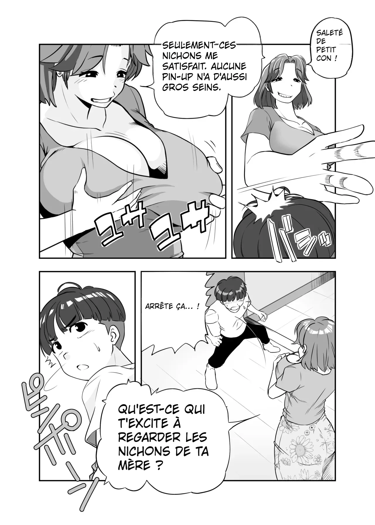 [Ikakeore, Swap Kinoko] Mama ni Natta Kirai na Aitsu [French] image number 8