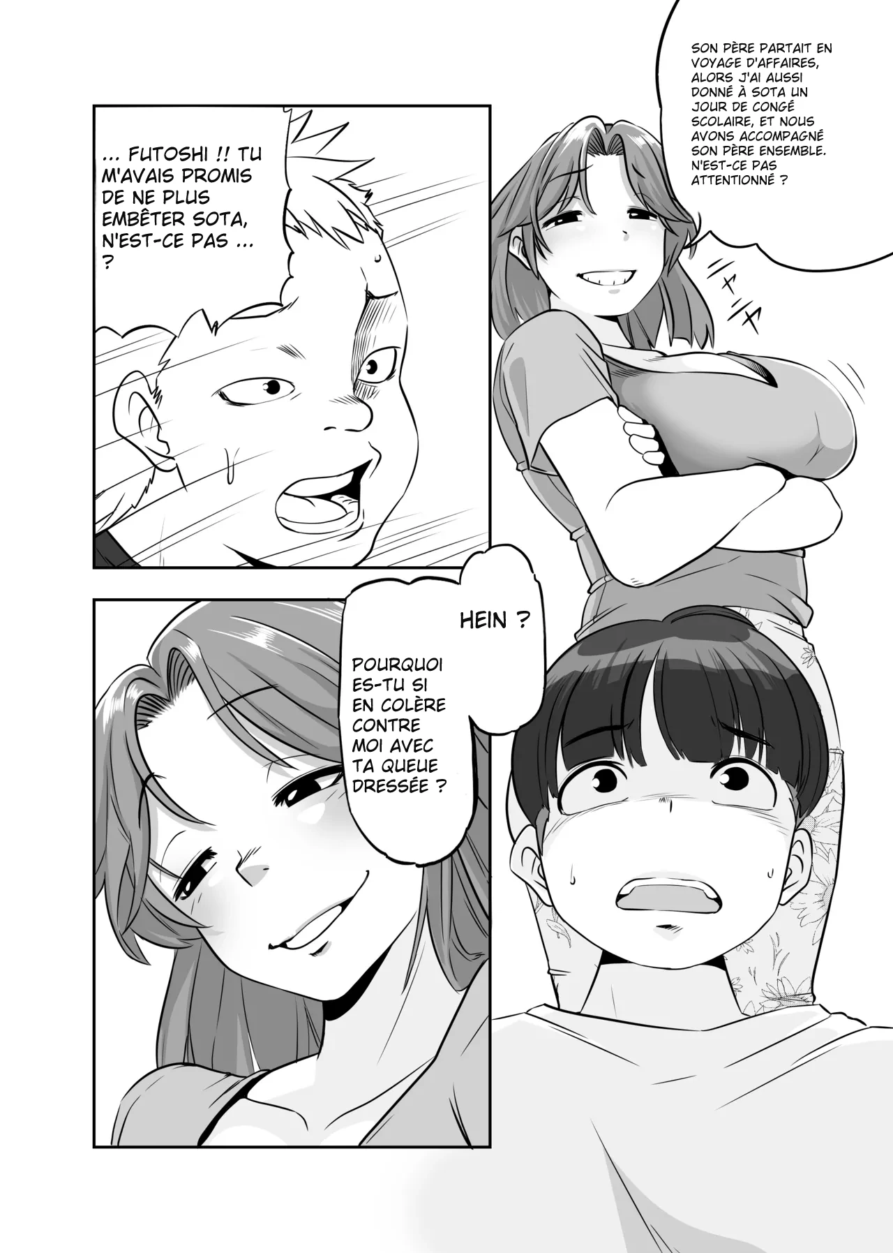 [Ikakeore, Swap Kinoko] Mama ni Natta Kirai na Aitsu [French] image number 10