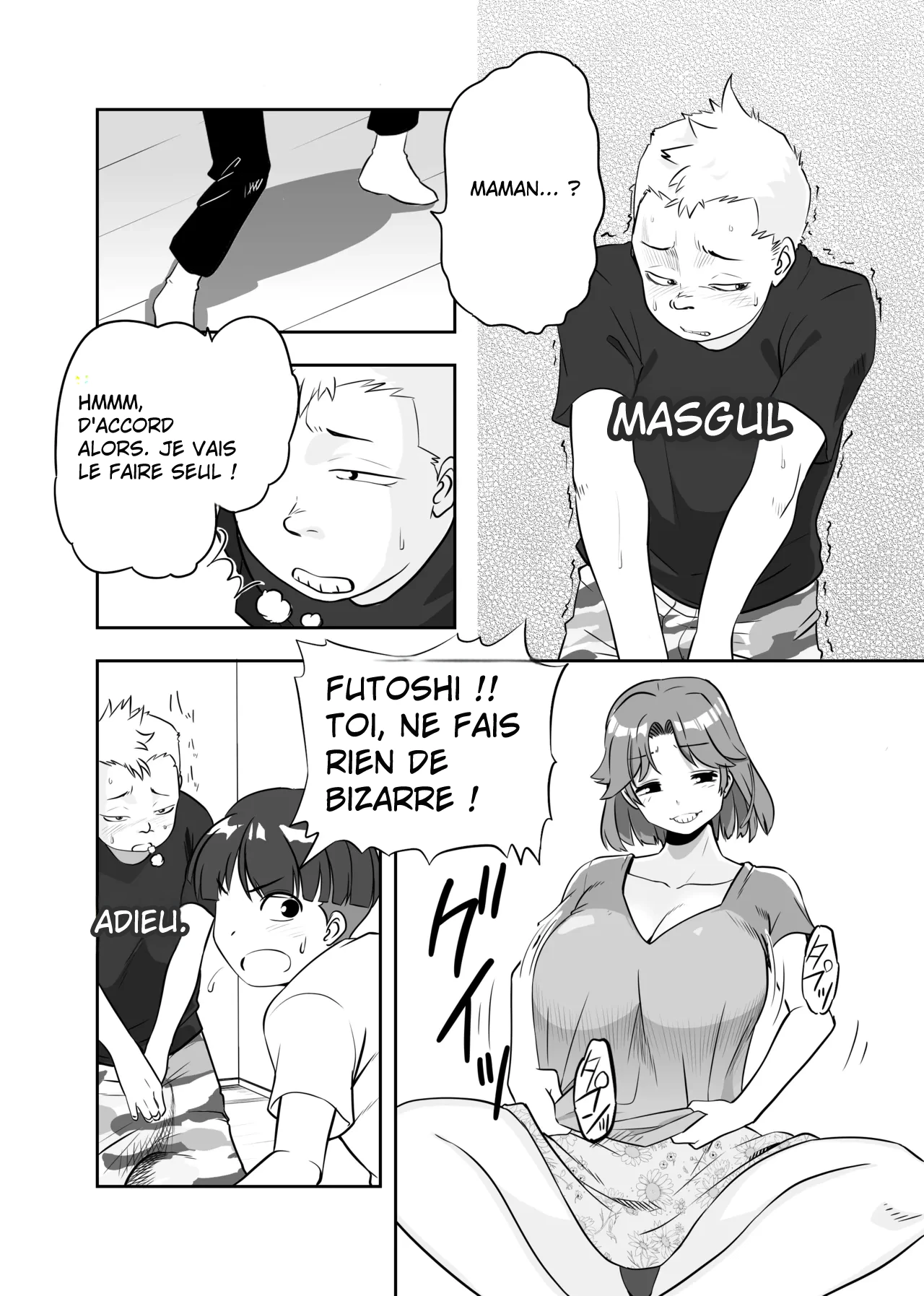 [Ikakeore, Swap Kinoko] Mama ni Natta Kirai na Aitsu [French] image number 14