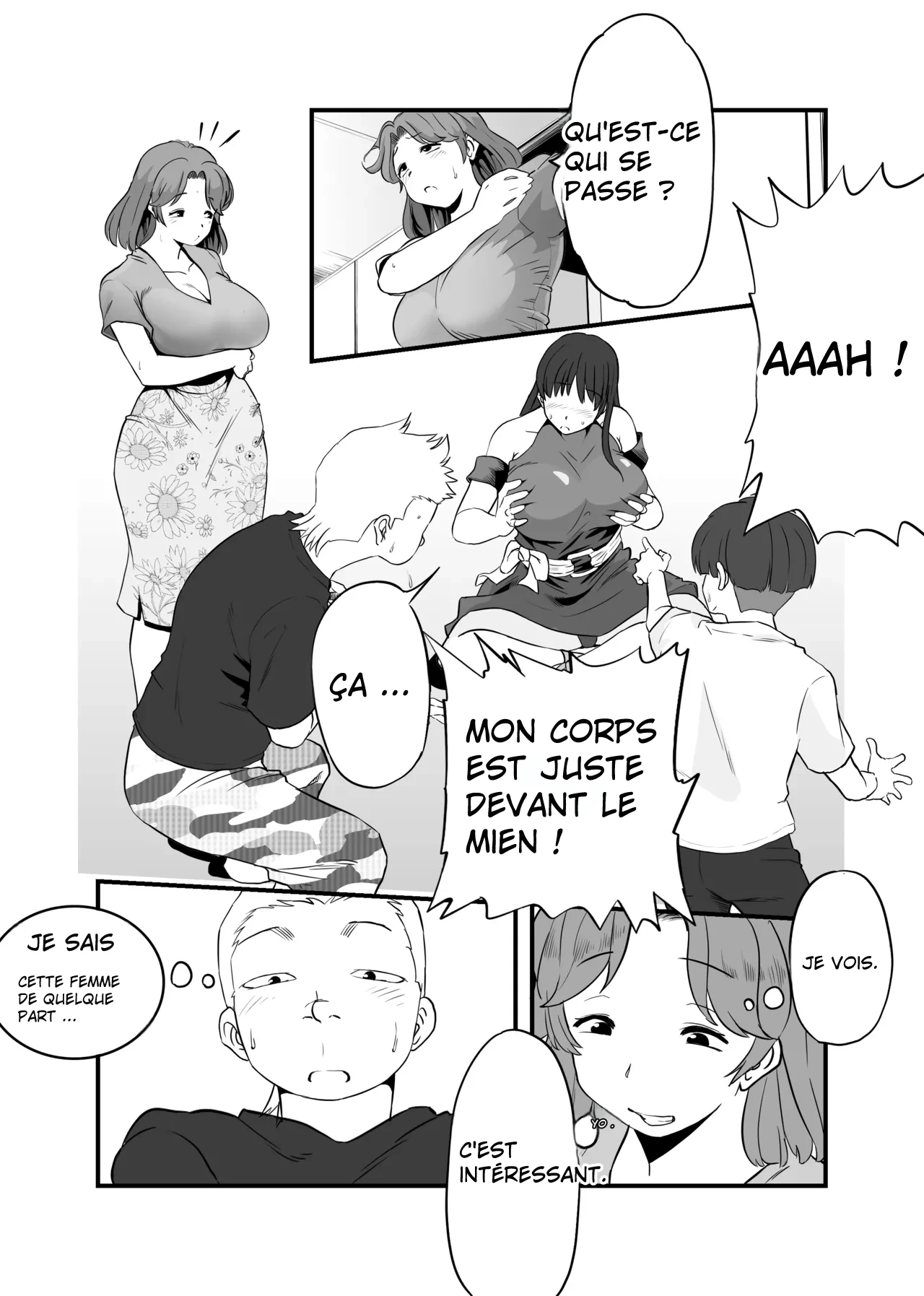 [Ikakeore, Swap Kinoko] Mama ni Natta Kirai na Aitsu [French] image number 47