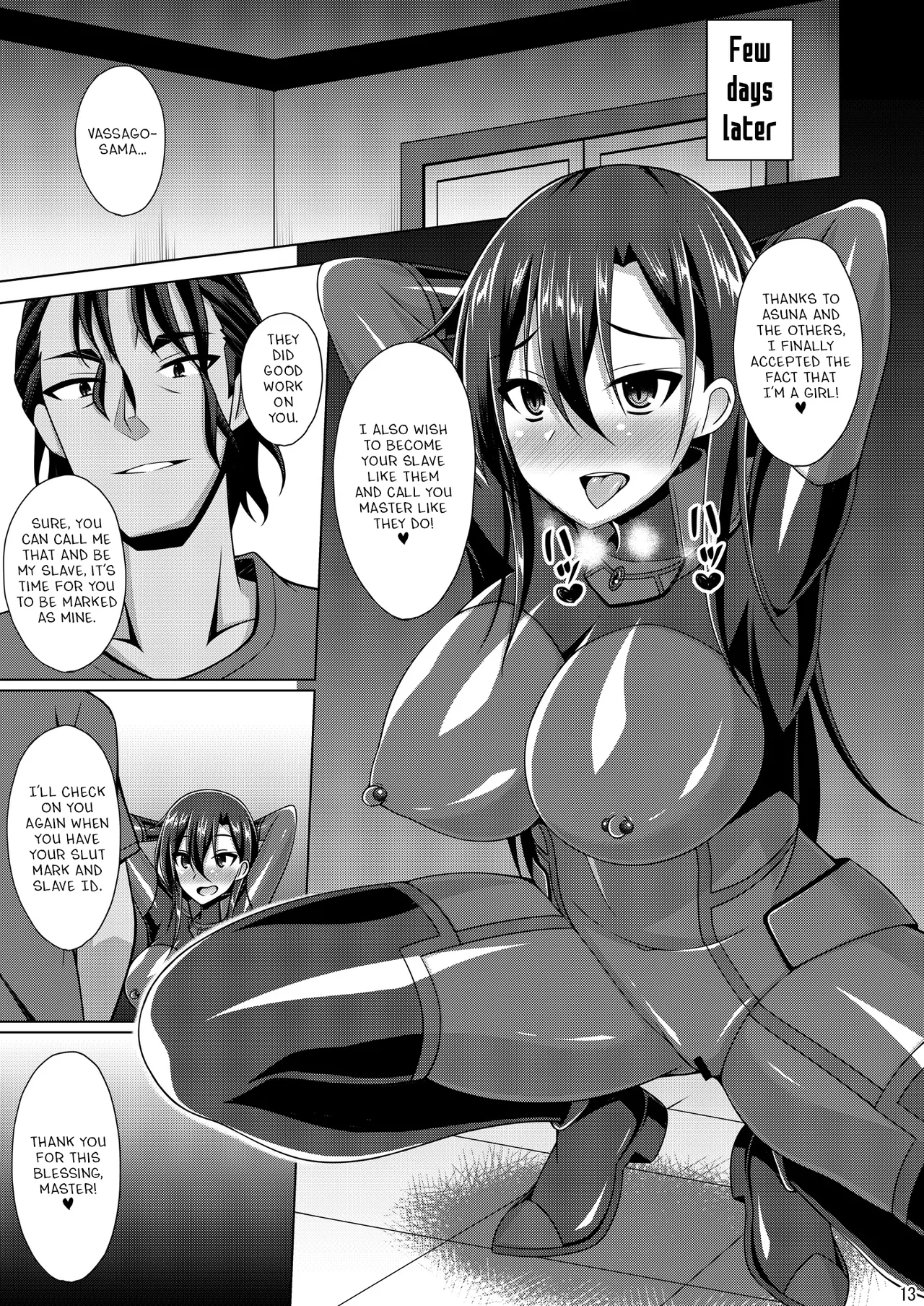 [Imitation Moon (Narumi Yuu)] Kuro no Kenshi to Yobareta Ore wa Mou Inai... IFEND (Sword Art Online) [English] [Digital] imagen número 12