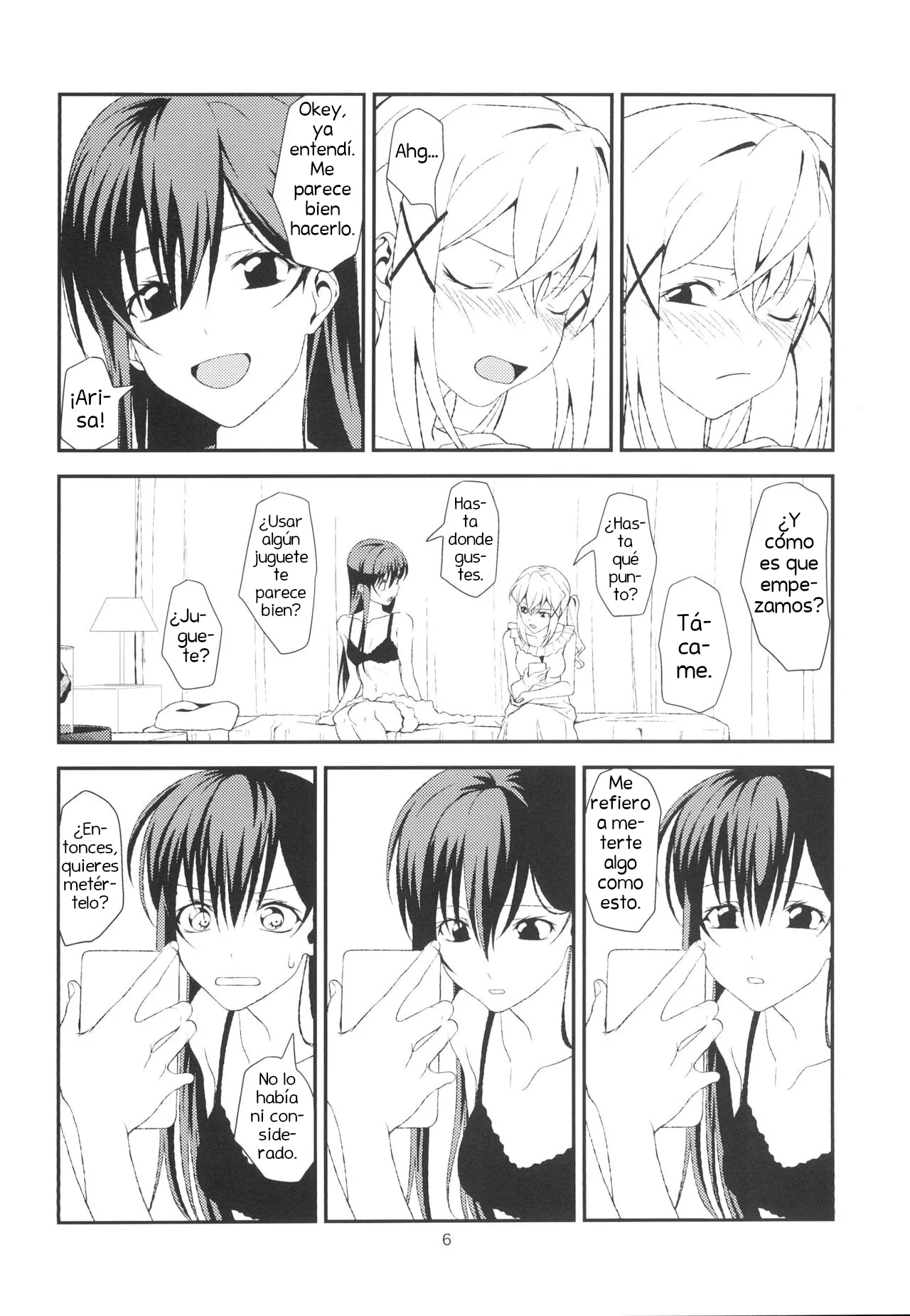 (CT34) [Inu mo Arukeba Bou mo Aruku (mototenn)] Fish or Rabbit (BanG Dream!) [Spanish] [Hina Posting] изображение № 5