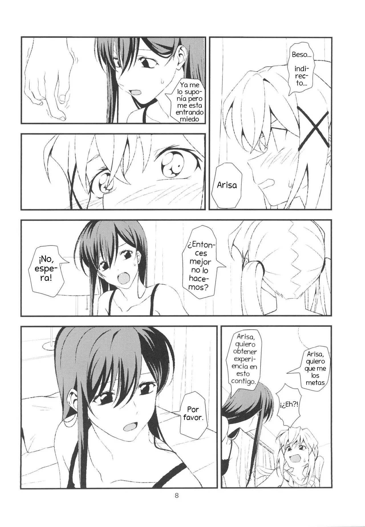 (CT34) [Inu mo Arukeba Bou mo Aruku (mototenn)] Fish or Rabbit (BanG Dream!) [Spanish] [Hina Posting] изображение № 7