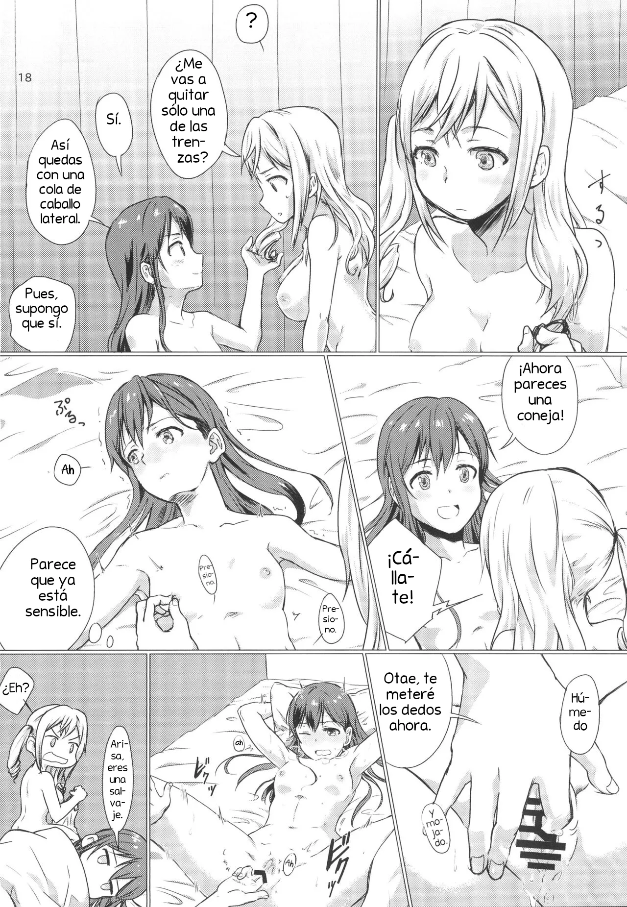 (CT34) [Inu mo Arukeba Bou mo Aruku (mototenn)] Fish or Rabbit (BanG Dream!) [Spanish] [Hina Posting] изображение № 17