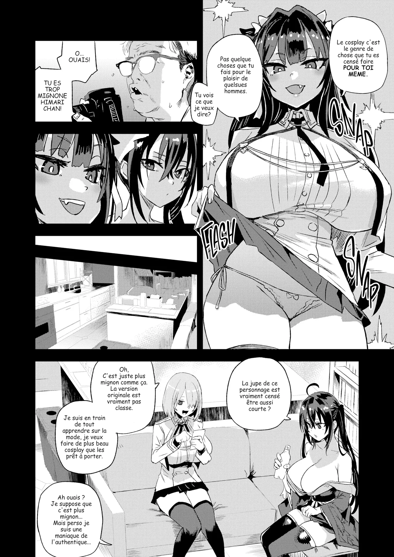 [Fatalpulse (Asanagi)] Kijouin Sensei no Harem LIVE - Kijouin Sensei's Harem Project [French] [Digital] numero di immagine  9