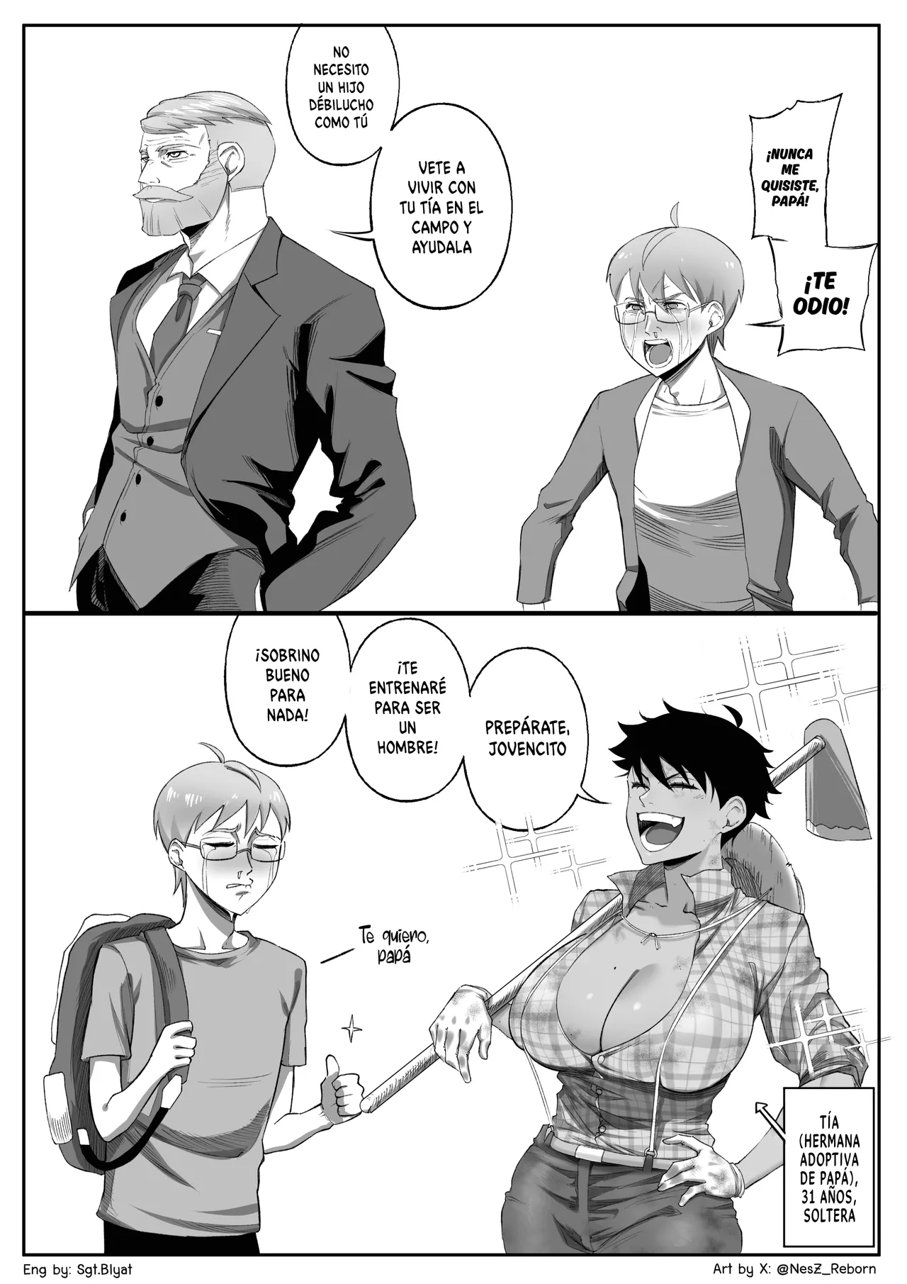 [NesZ] Nabha - Tomboy Aunt｜Mi Tía La Tomboy [Spanish] première image