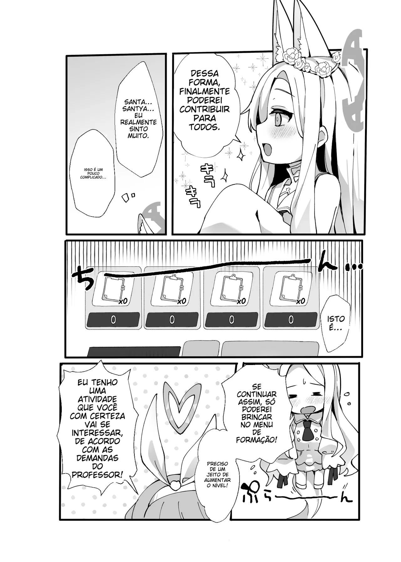 [TrinkeT (Karaage3)] Zako Mob Taoshite Leveling Shitakatta dake nanda ga... | (Blue Archive) [Portuguese-BR] (TR-246) [Digital] Bildnummer 4