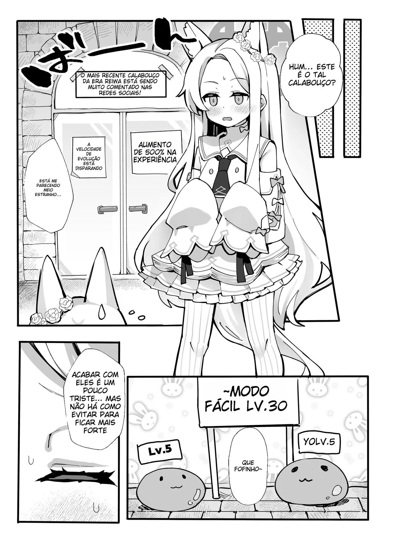 [TrinkeT (Karaage3)] Zako Mob Taoshite Leveling Shitakatta dake nanda ga... | (Blue Archive) [Portuguese-BR] (TR-246) [Digital] Bildnummer 7