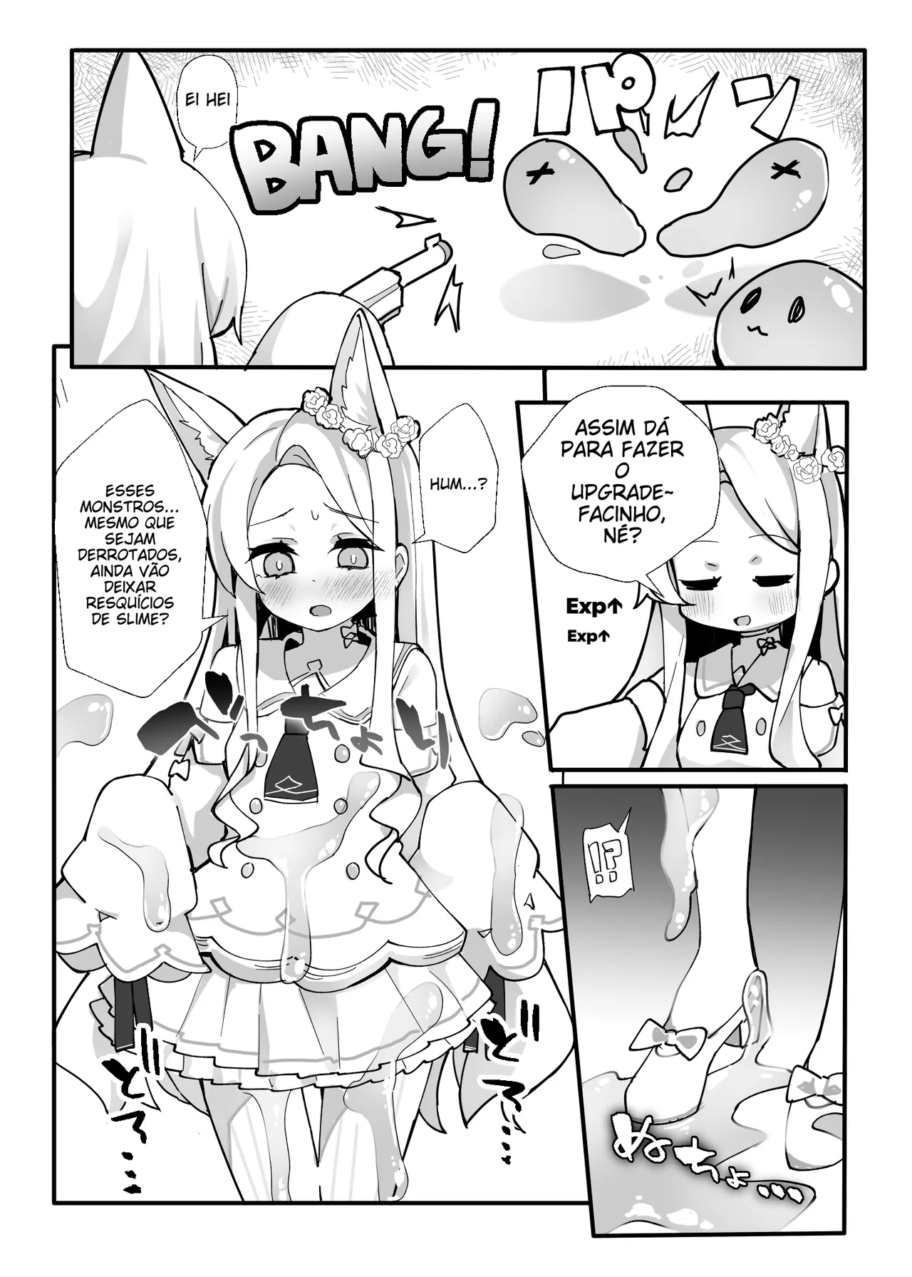 [TrinkeT (Karaage3)] Zako Mob Taoshite Leveling Shitakatta dake nanda ga... | (Blue Archive) [Portuguese-BR] (TR-246) [Digital] Bildnummer 8