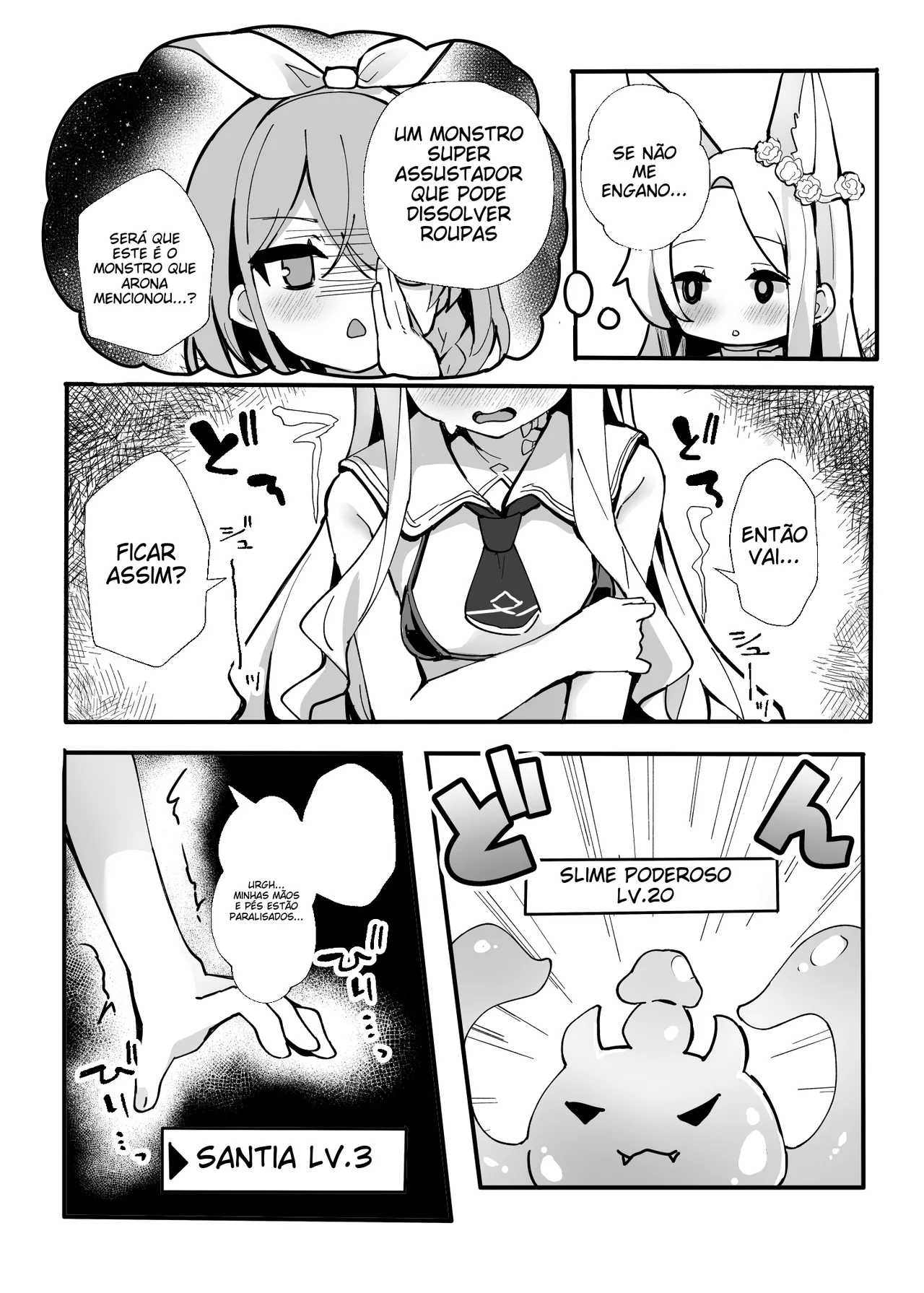 [TrinkeT (Karaage3)] Zako Mob Taoshite Leveling Shitakatta dake nanda ga... | (Blue Archive) [Portuguese-BR] (TR-246) [Digital] Bildnummer 9