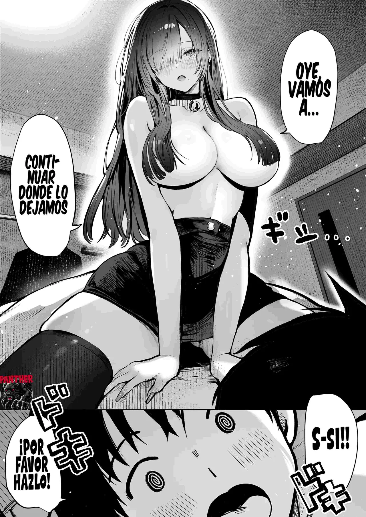 [Pirates Cat] Oshiete Ageru 2 | Ensename Onee-san! La historia entre una hermosa chica tetona y un estudiante promedio Parte 2 [Spanish] [Panther Scan] [Digital] image number 6