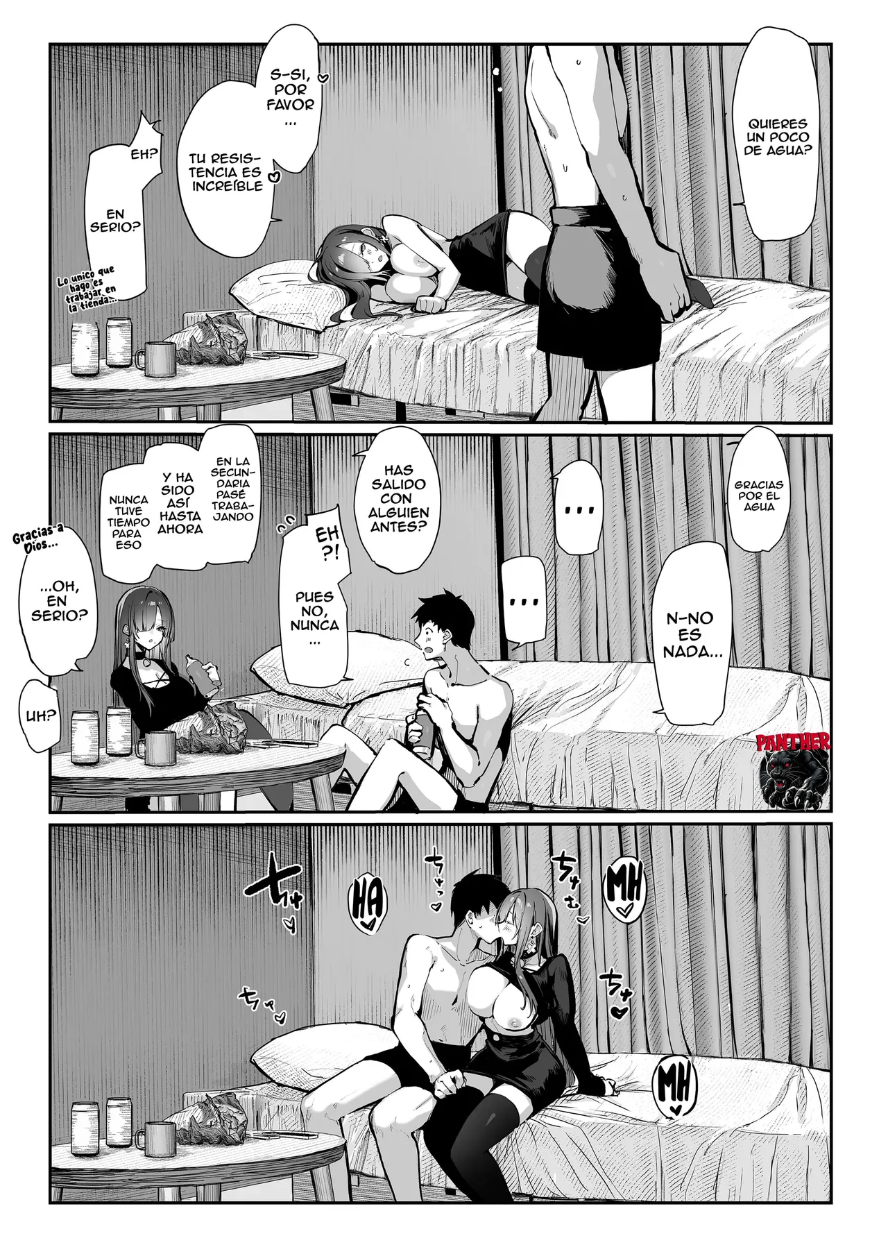 [Pirates Cat] Oshiete Ageru 2 | Ensename Onee-san! La historia entre una hermosa chica tetona y un estudiante promedio Parte 2 [Spanish] [Panther Scan] [Digital] image number 50