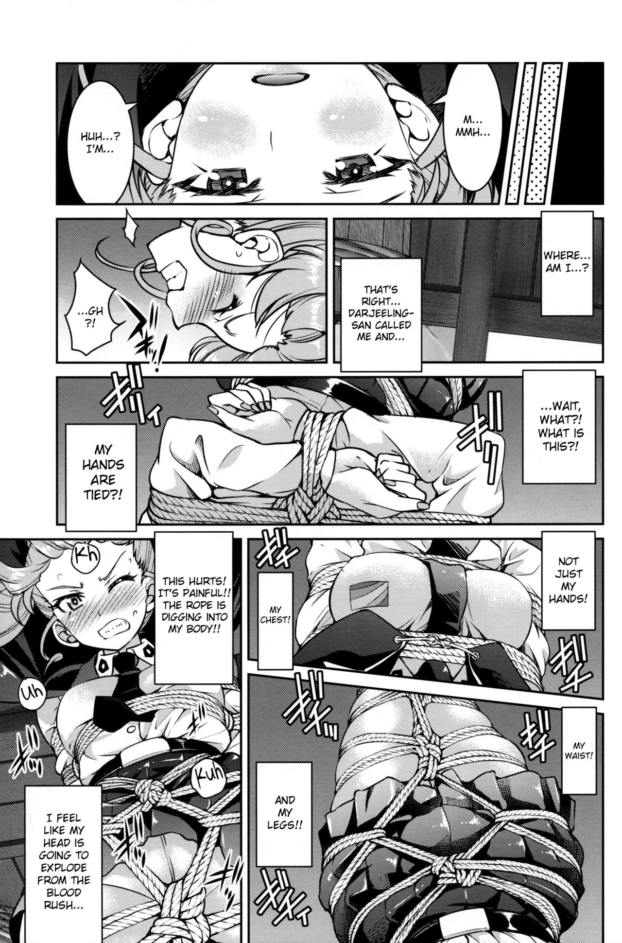 (C97) [Ponyfarm (Inoue Yoshihisa)] Nawashi Dar-sama Duce o Duce suru (Girls und Panzer) [English] [CrowKarasu] image number 6