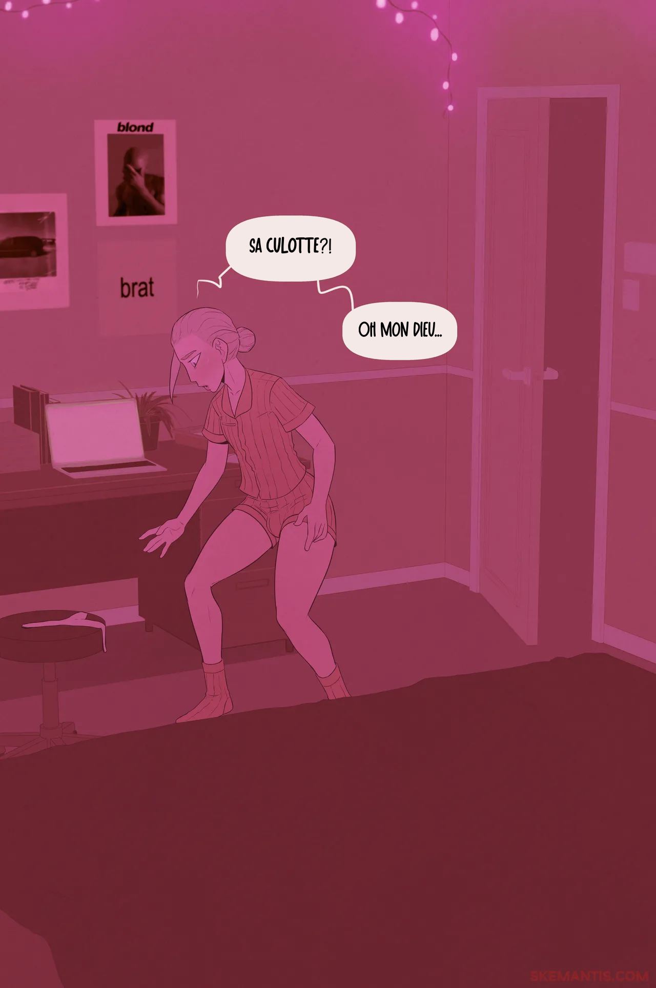 [Skemantis] Tyler at sleepover part.1 (French translation) 4eme image