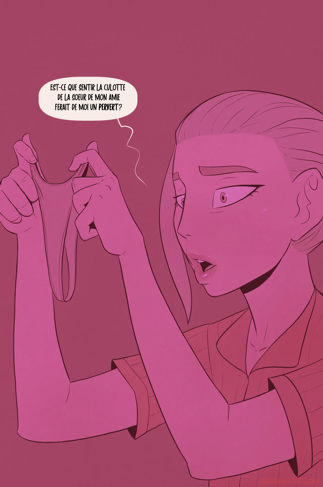 [Skemantis] Tyler at sleepover part.1 (French translation) 5eme image