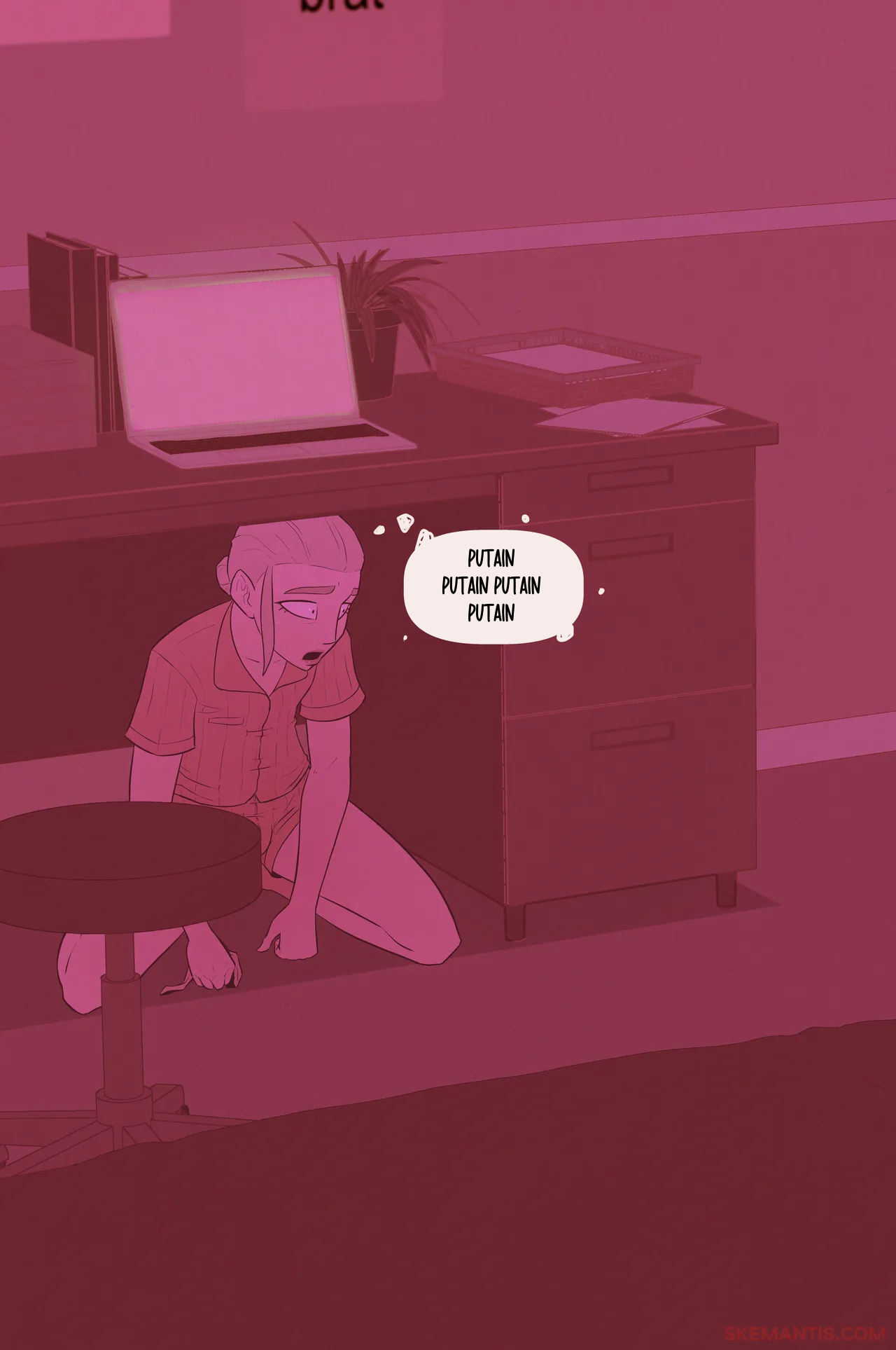 [Skemantis] Tyler at sleepover part.1 (French translation) 7eme image