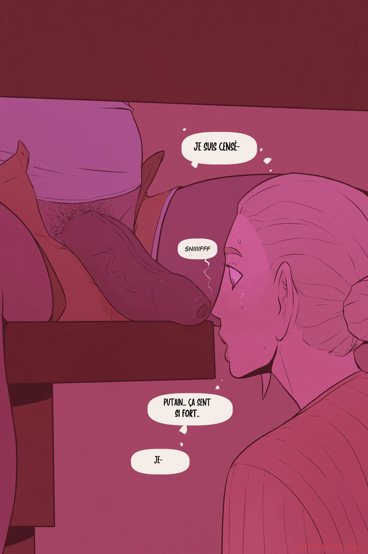 [Skemantis] Tyler at sleepover part.1 (French translation) 12eme image