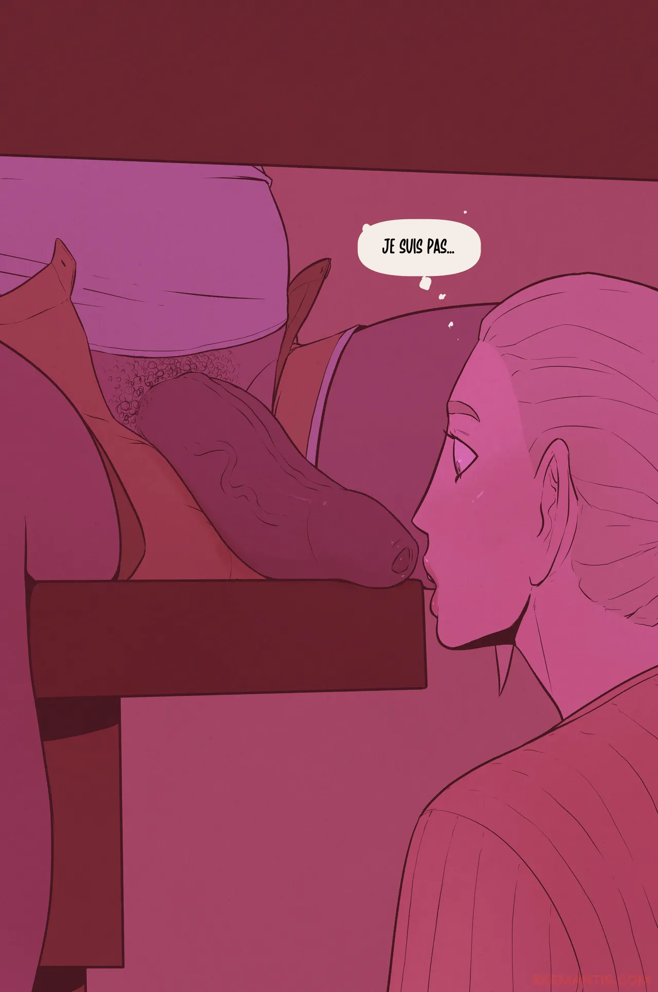 [Skemantis] Tyler at sleepover part.1 (French translation) 13eme image