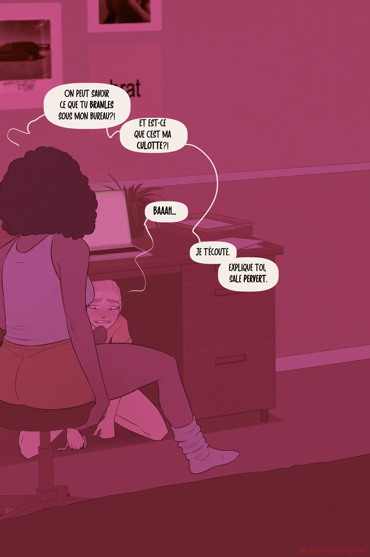 [Skemantis] Tyler at sleepover part.1 (French translation) 18eme image