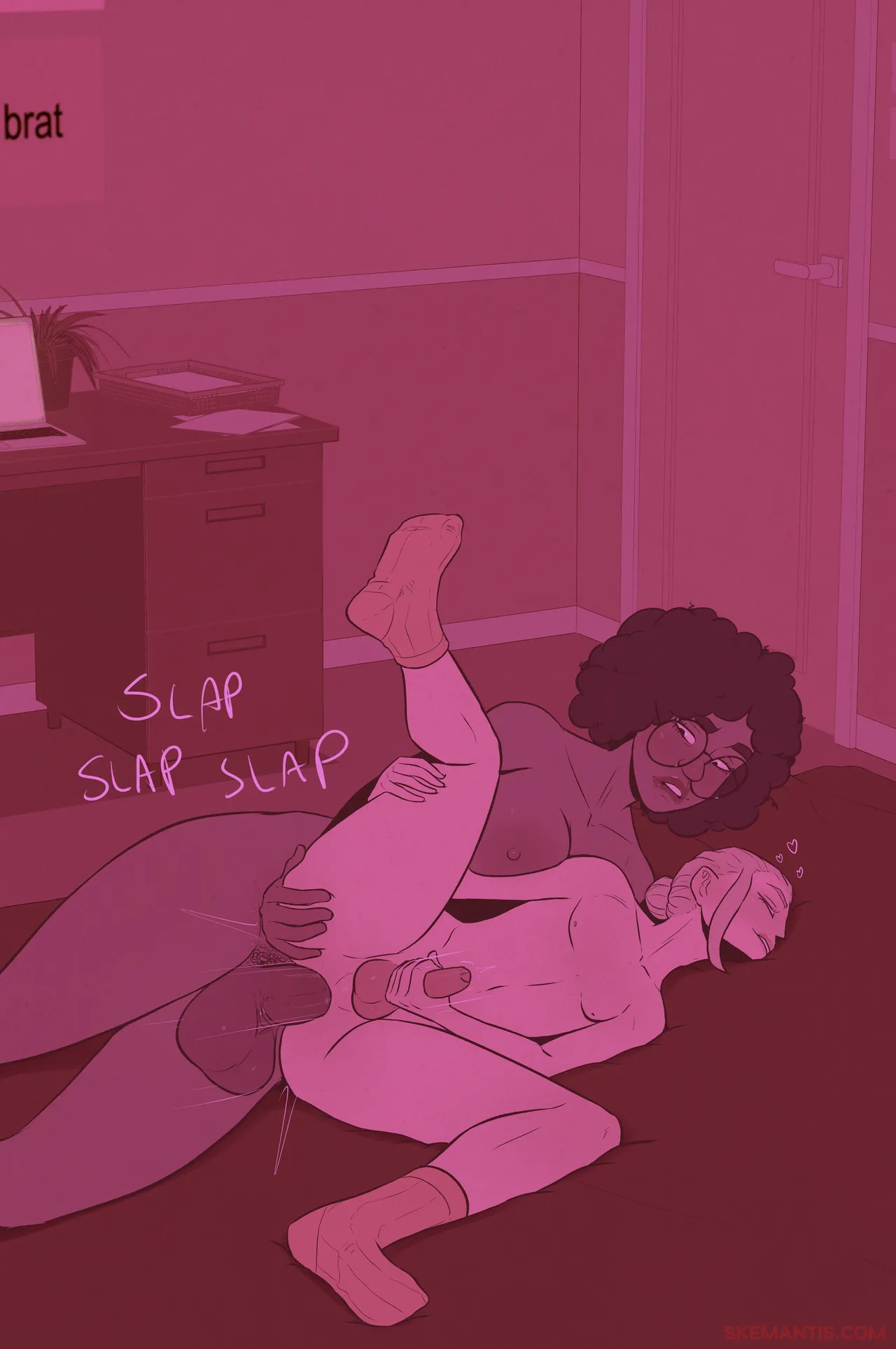 [Skemantis] Tyler at sleepover part.1 (French translation) 26eme image