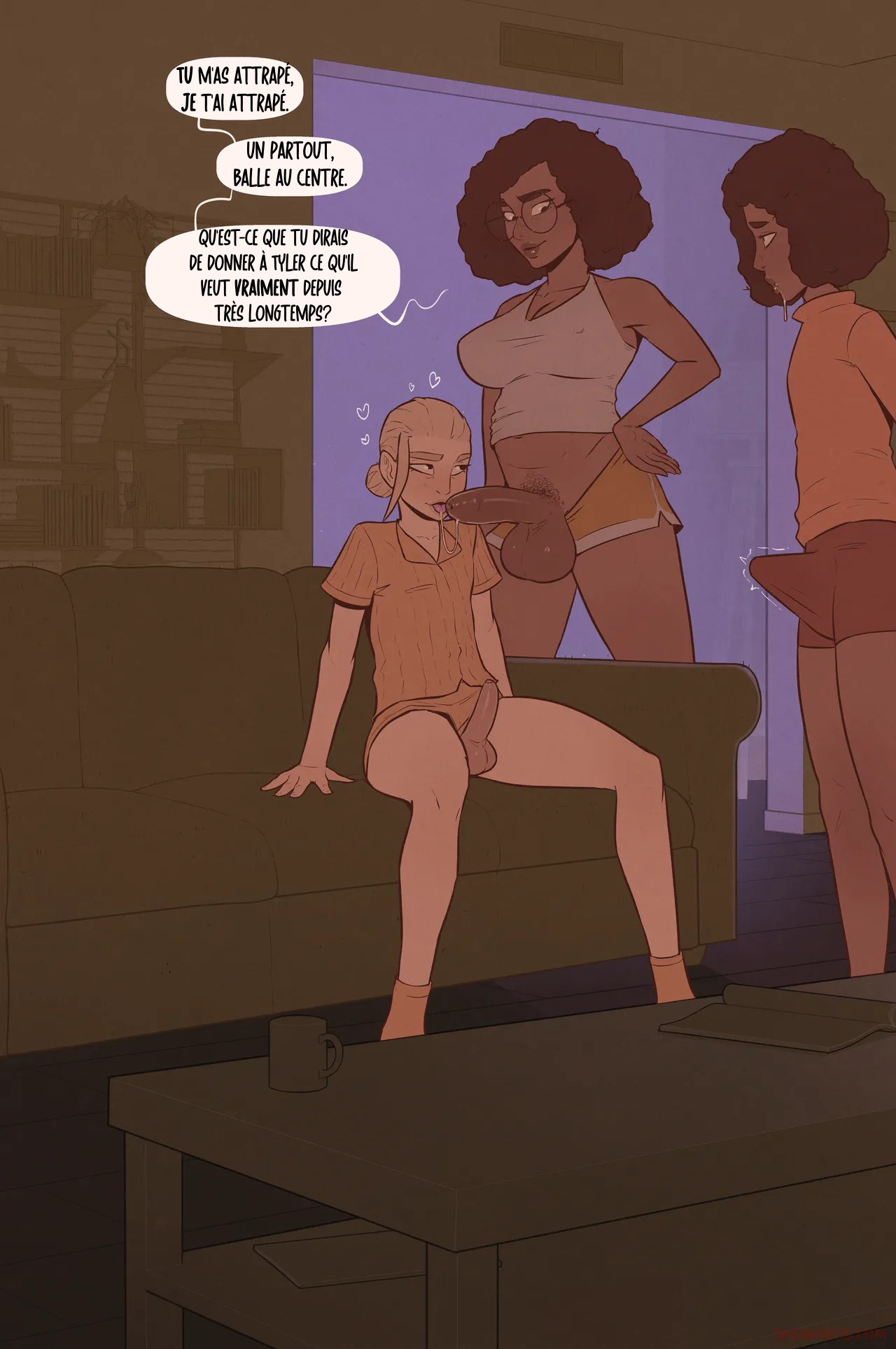 [Skemantis] Tyler at sleepover part.2 (French translation) Bildnummer 28