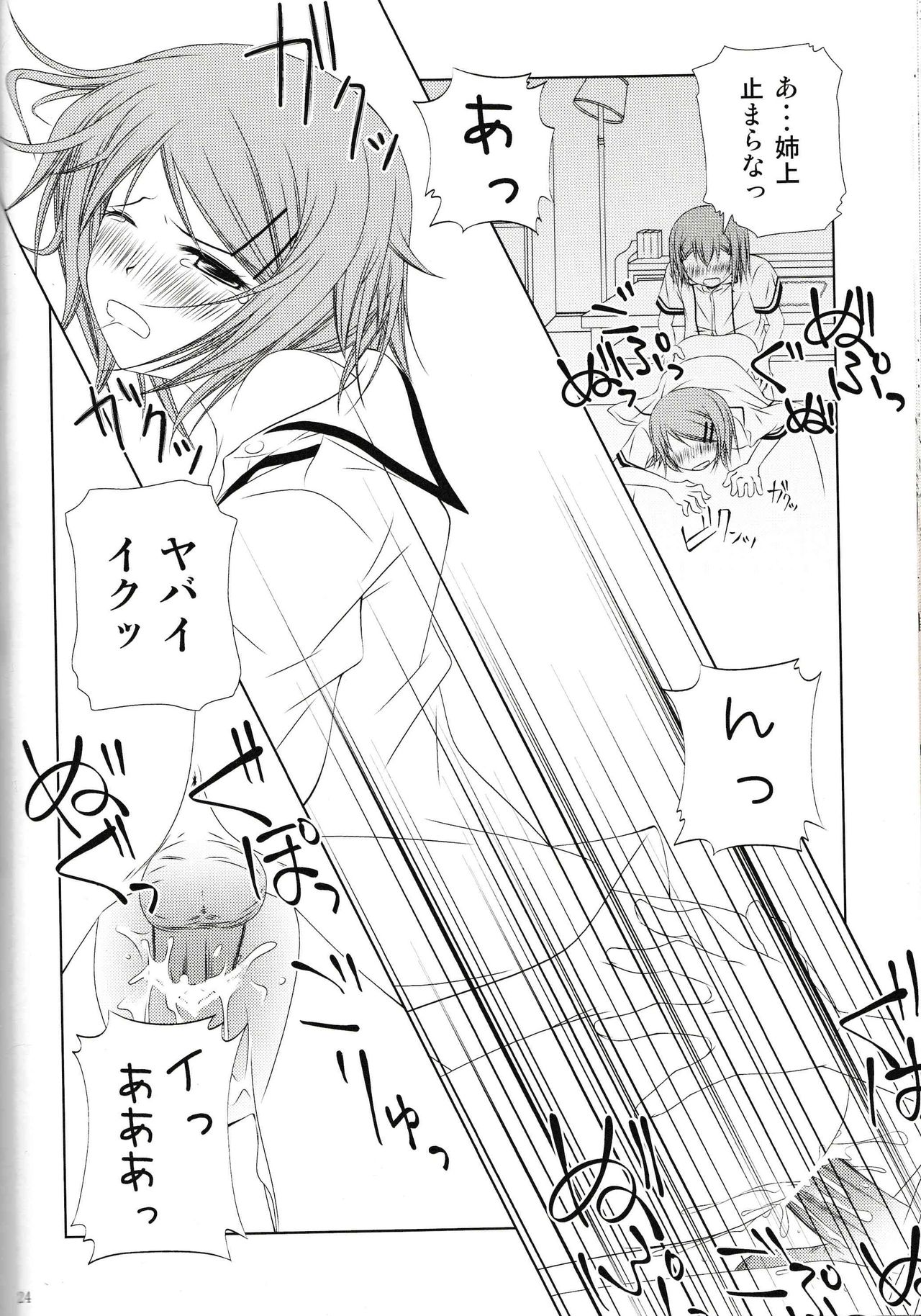 (C80) [Ringo Koucha (Futatsuki Kazuo)] Kinoshita-san-chi no Katei no Jijou (Baka to Test to Shoukanjuu) Bildnummer 23