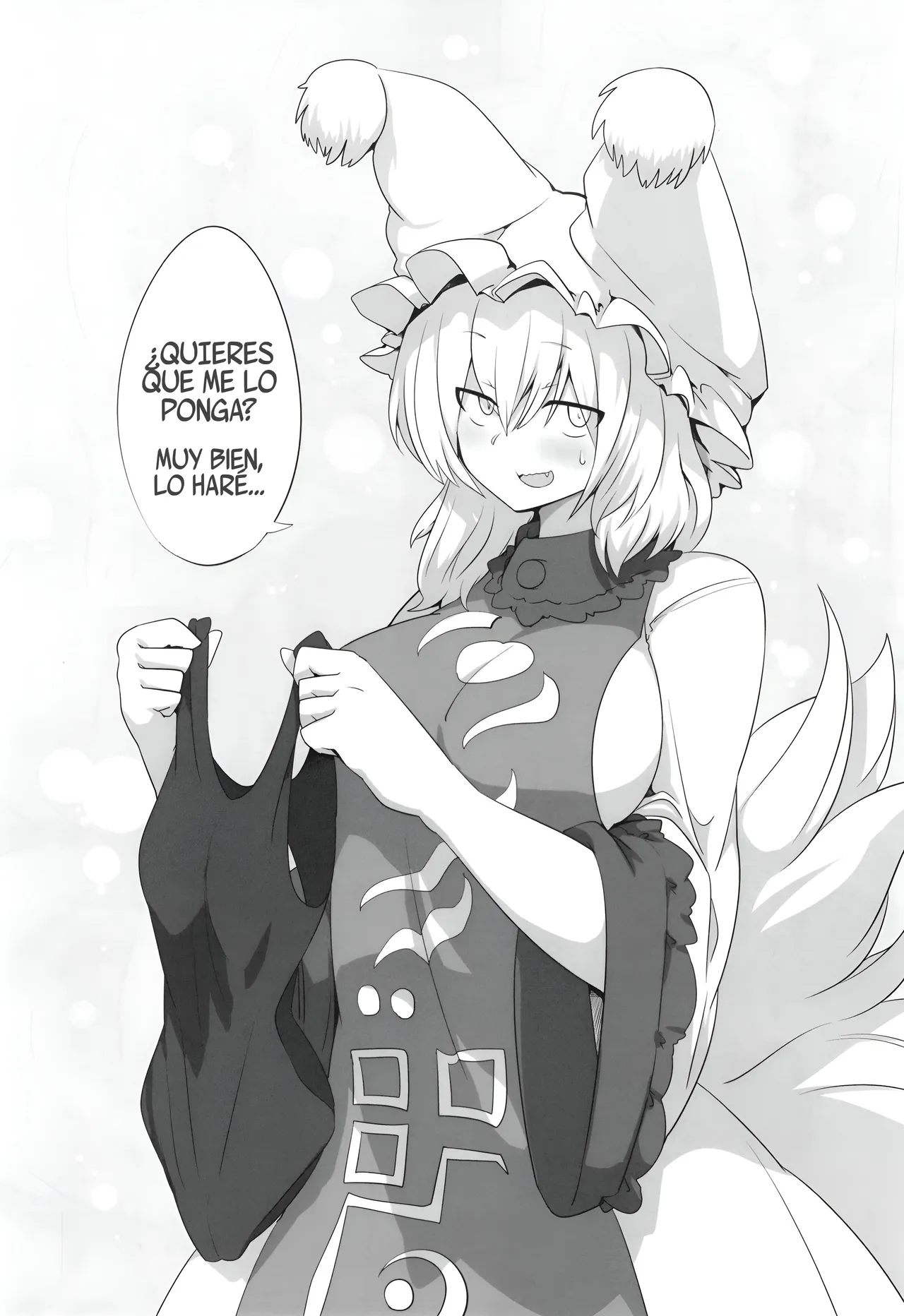 (Shuuki Reitaisai 5) [RTD (Mizuga)] Ran-sama ni Kite Moratte Suru Hon A Book About Dressing up Ran-sama (Touhou Project) [Spanish] [Shanghai Project] 画像番号 2