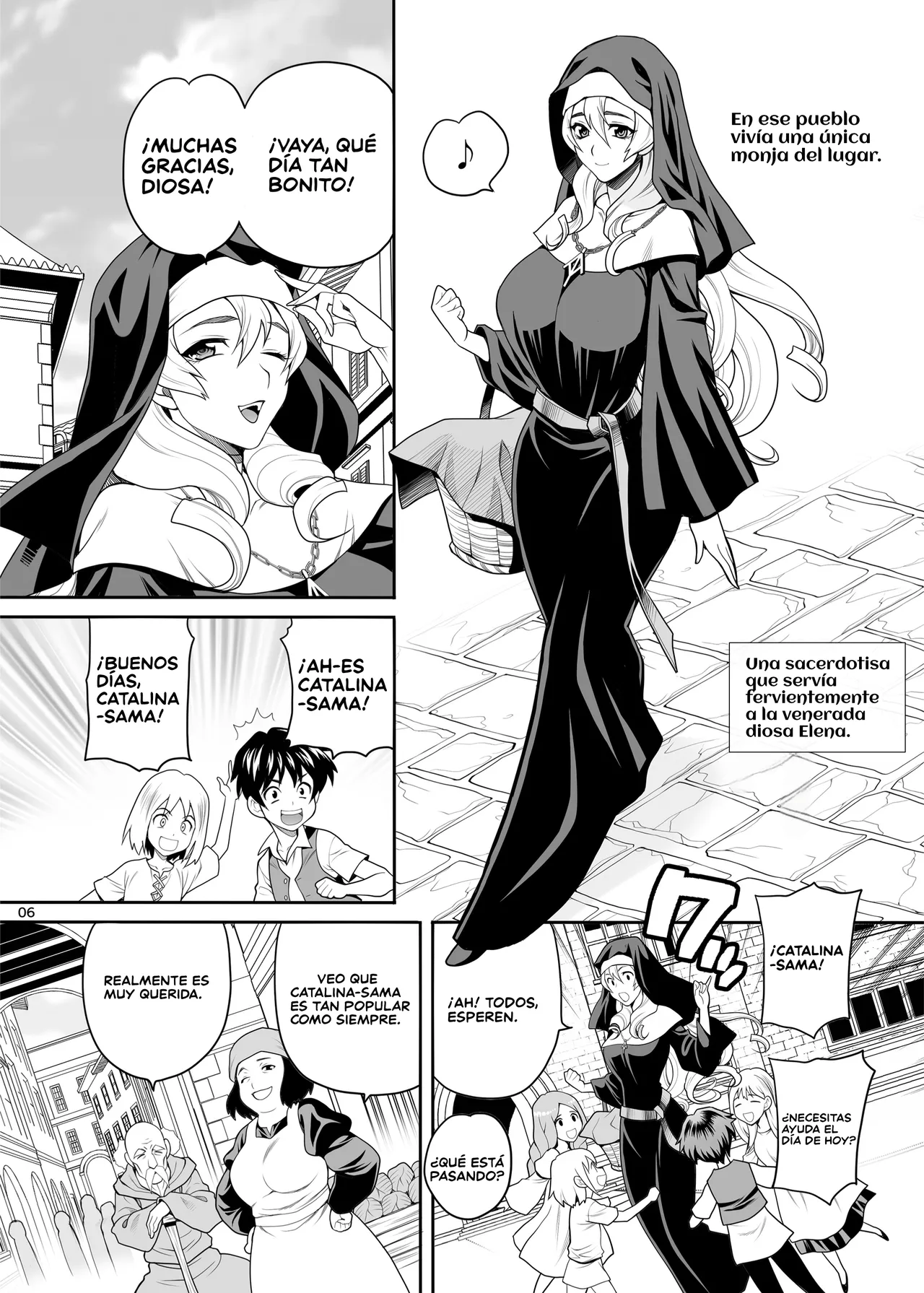 [Shallot Coco (Yukiyanagi)] Yukiyanagi no Hon 54 Sister Katrin no Seinaru Otsutome｜Libro 54 de Yukiyanagi - El trabajo sagrado de la Hermana Catalina [Spanish] [Kotori] [Digital] 图片编号 6