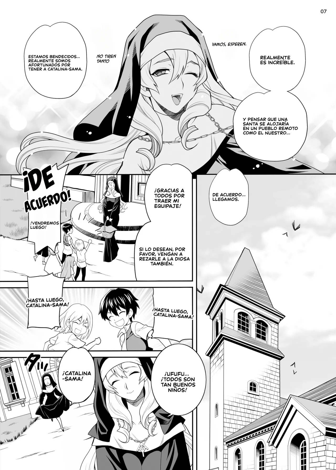 [Shallot Coco (Yukiyanagi)] Yukiyanagi no Hon 54 Sister Katrin no Seinaru Otsutome｜Libro 54 de Yukiyanagi - El trabajo sagrado de la Hermana Catalina [Spanish] [Kotori] [Digital] 图片编号 7