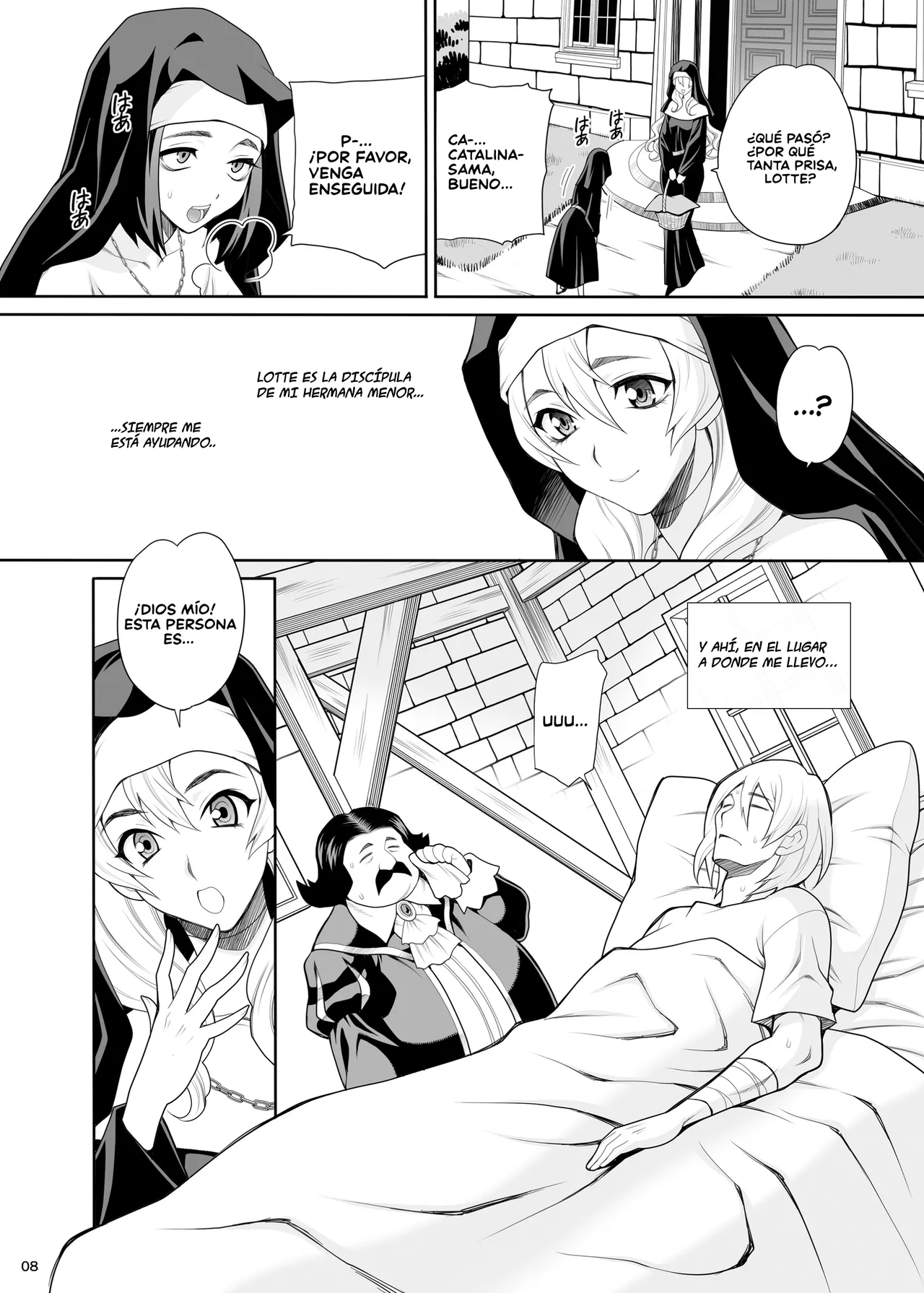 [Shallot Coco (Yukiyanagi)] Yukiyanagi no Hon 54 Sister Katrin no Seinaru Otsutome｜Libro 54 de Yukiyanagi - El trabajo sagrado de la Hermana Catalina [Spanish] [Kotori] [Digital] 图片编号 8