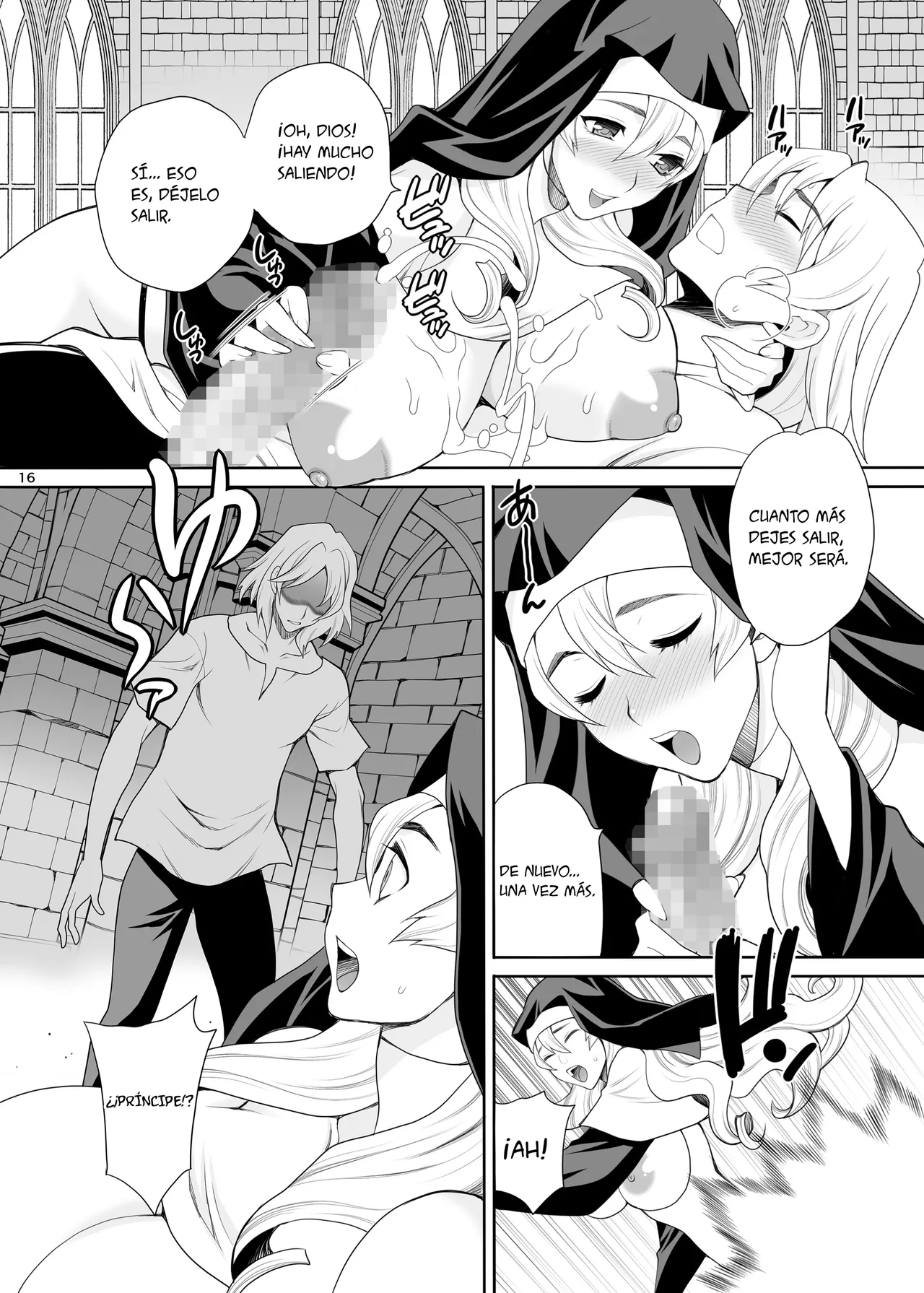 [Shallot Coco (Yukiyanagi)] Yukiyanagi no Hon 54 Sister Katrin no Seinaru Otsutome｜Libro 54 de Yukiyanagi - El trabajo sagrado de la Hermana Catalina [Spanish] [Kotori] [Digital] 图片编号 16