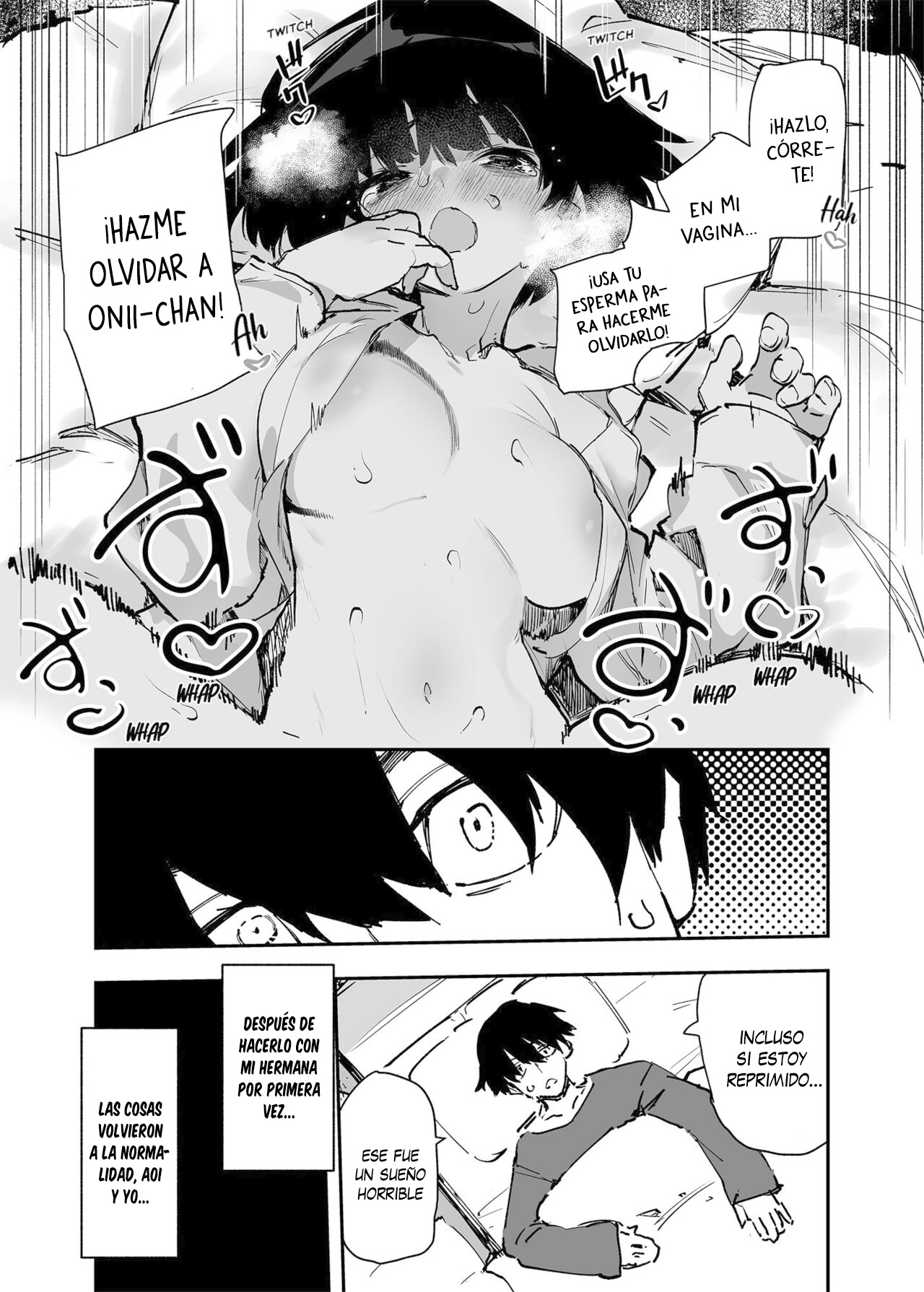 [Hyoco Road (Hyocorou)] Ichinengo, Ore no Ko o Haramu Imouto no Kiroku. 2 - Este es un registro de cómo mi hermana concibió a mi hijo. 2 [Español] [Traducciones necesarias] [Sin Censura] [Digital] imagen número 3