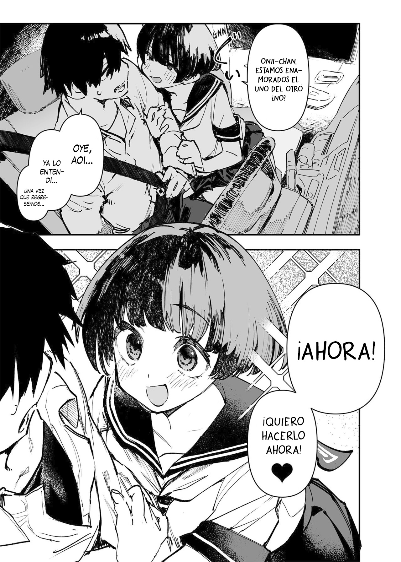 [Hyoco Road (Hyocorou)] Ichinengo, Ore no Ko o Haramu Imouto no Kiroku. 2 - Este es un registro de cómo mi hermana concibió a mi hijo. 2 [Español] [Traducciones necesarias] [Sin Censura] [Digital] imagen número 12