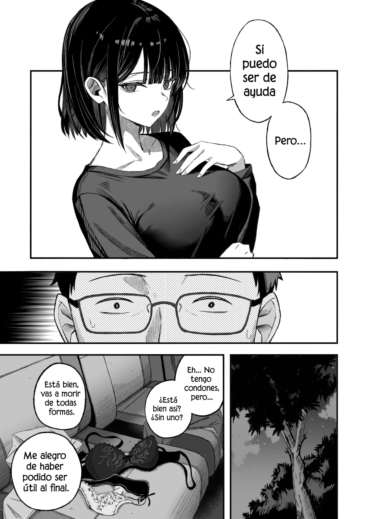 [Yofukashi no Heya (Yonayona)] Douse Shinu kara, Suki ni Shite｜Ya que Todos Vamos a Morir, Haz lo que Quieras [Spanish] [Elpis Eros Traduccion] image number 10