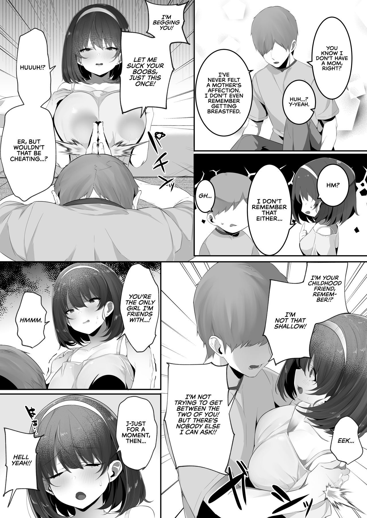 [Ofuton de Suyaa (Mitsudoue)] Kareshi Mochi no Kyonyuu Osananajimi o NTR Nakadashi Suru Hon [English] [RedLantern] изображение № 8