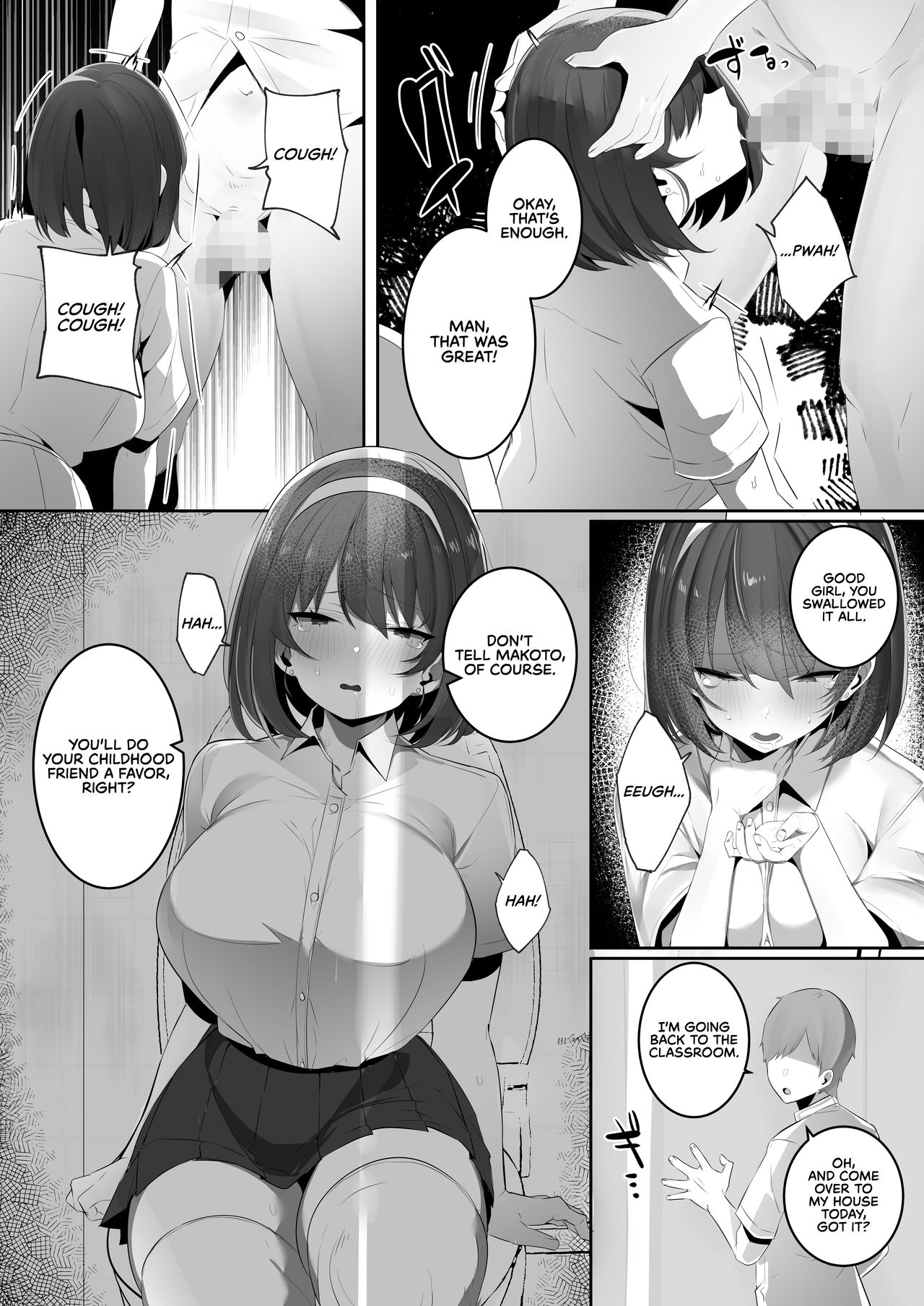 [Ofuton de Suyaa (Mitsudoue)] Kareshi Mochi no Kyonyuu Osananajimi o NTR Nakadashi Suru Hon [English] [RedLantern] изображение № 22