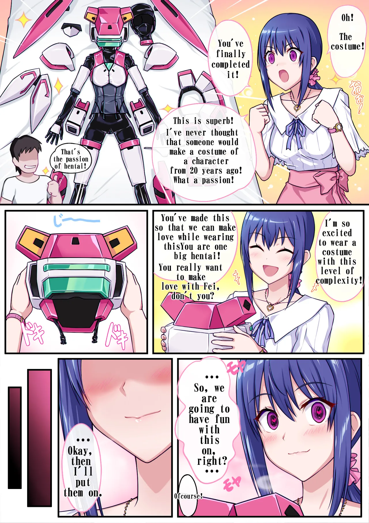 [Ribimura (りびむら)] Fei's costume costume sex play (English Version) 图片编号 1