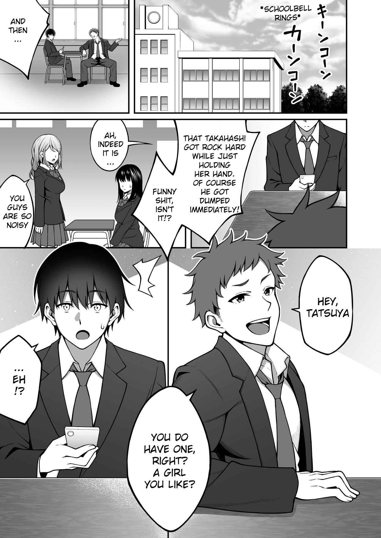 [RefRevo Comic (INAGITA)] Onaji Group no YouCha Yarichin ni Nakaii Onna-tachi o Kuwareru InCha no Boku [English][NTRchives] изображение № 2