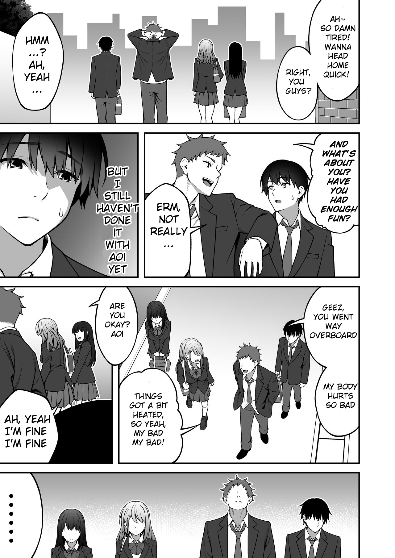 [RefRevo Comic (INAGITA)] Onaji Group no YouCha Yarichin ni Nakaii Onna-tachi o Kuwareru InCha no Boku [English][NTRchives] изображение № 38