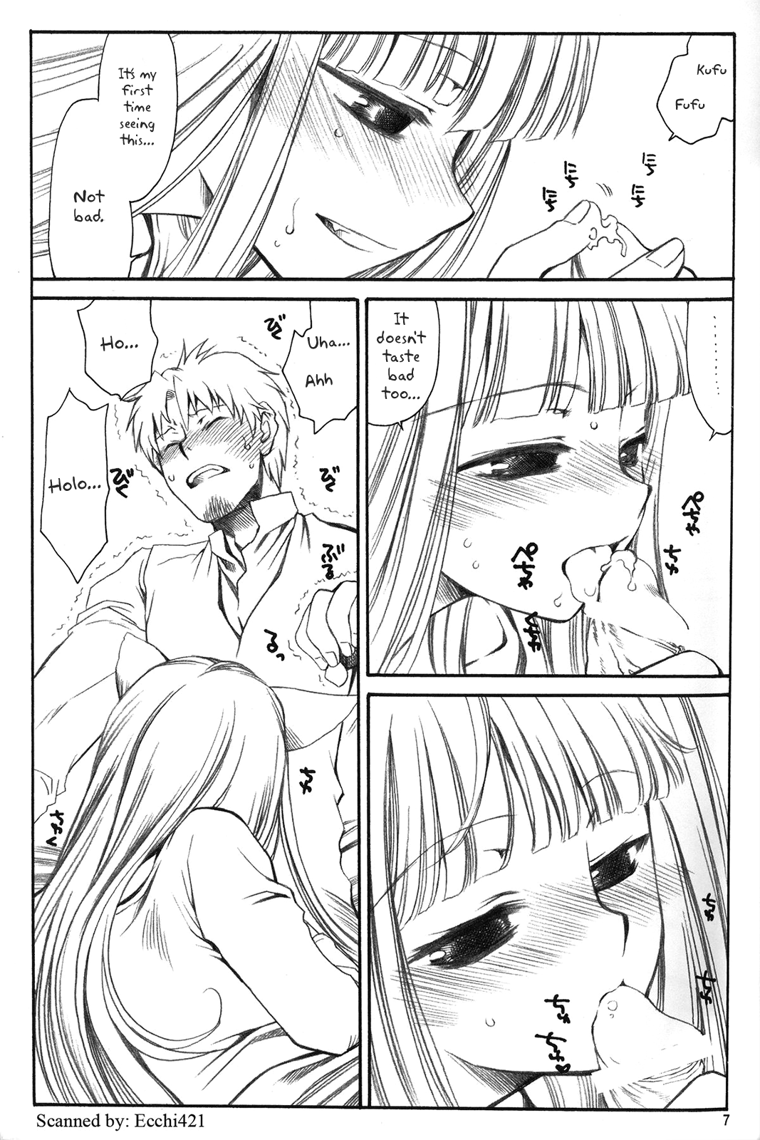 (C72) [Emode (Sanada Rin)] Shiawase o Ushinau Naraba Kinyoku Nado Gu no Kocchou (Spice and Wolf) [English] numero di immagine  6