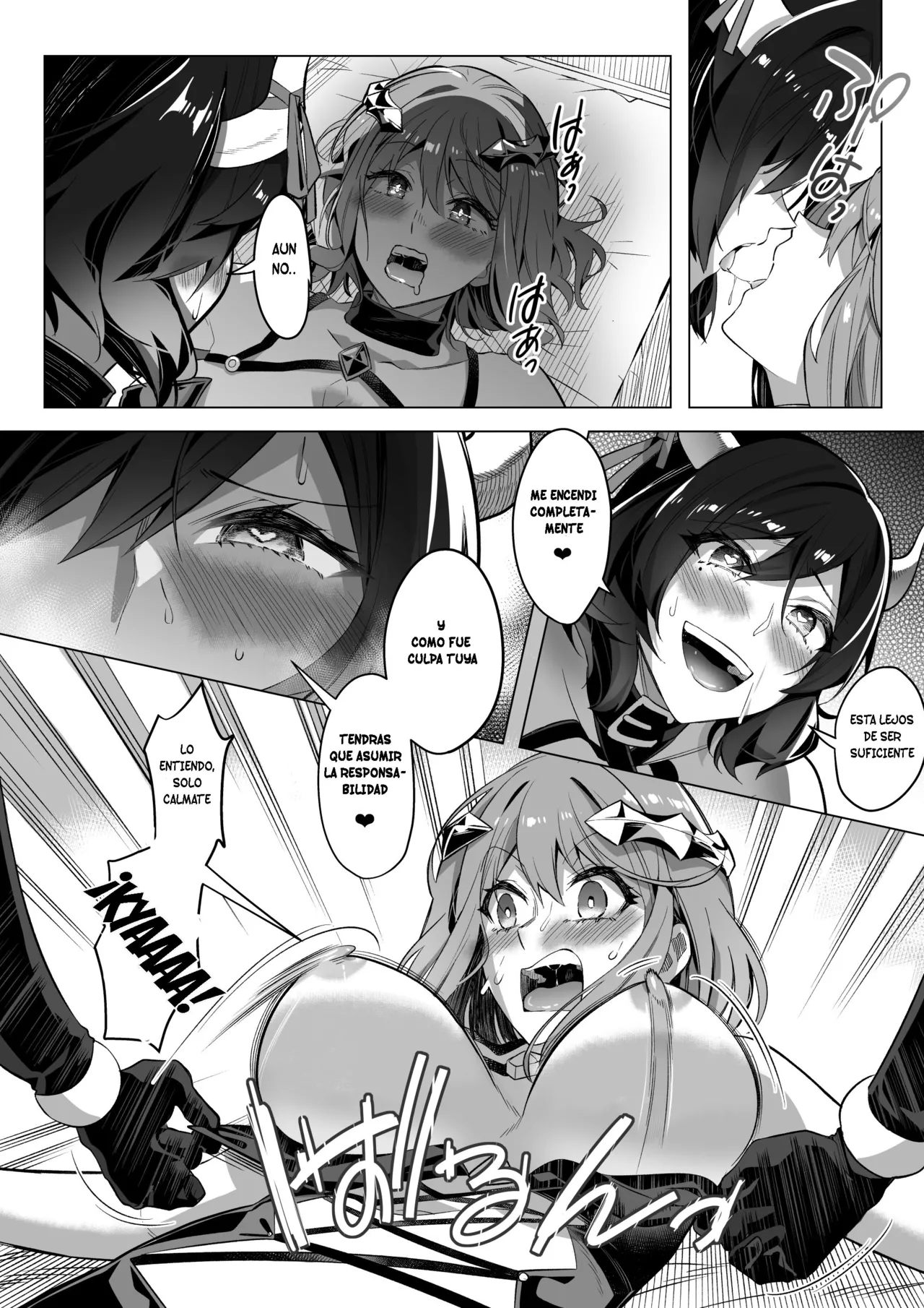 [Hyoui Lover (Duokuma)] Sono Karada, Tsuita Mono Gachi [Spanish] [TF Scans] 图片编号 26