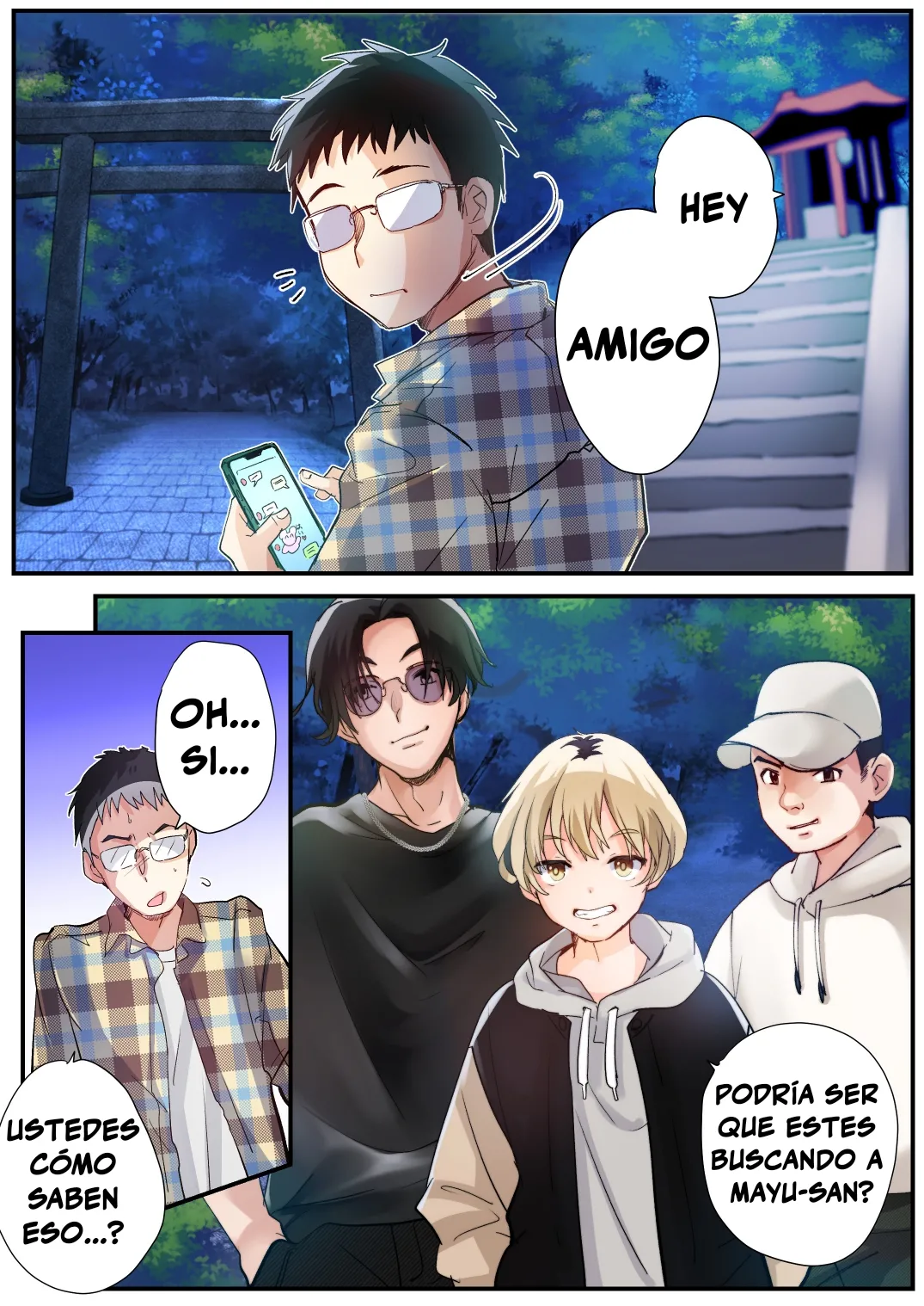 [Amuai Okashi Seisakusho (Kaiware Daikon, Tsukumaru)] Mukui wa TS Shinbatsu! Furyou Shounen-tachi no Matsuro [Spanish] [TF Scans] numero di immagine  2