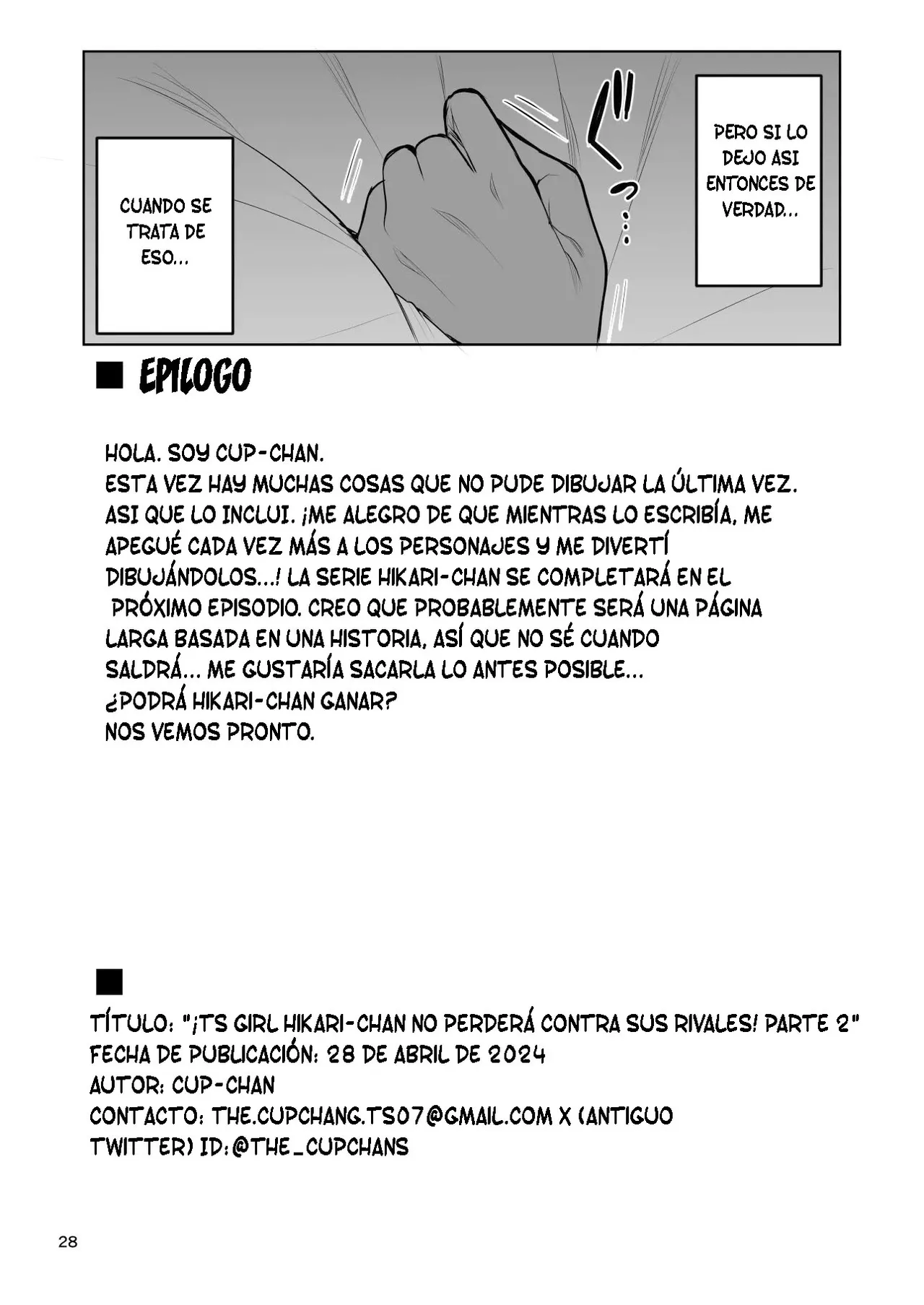 [Cup-chan] ¡Mi rival de toda la vida ahora es una chica! 2 |My Lifelong Rival's a Girl Now 2! [Spanish] [TF Scans] 图片编号 29