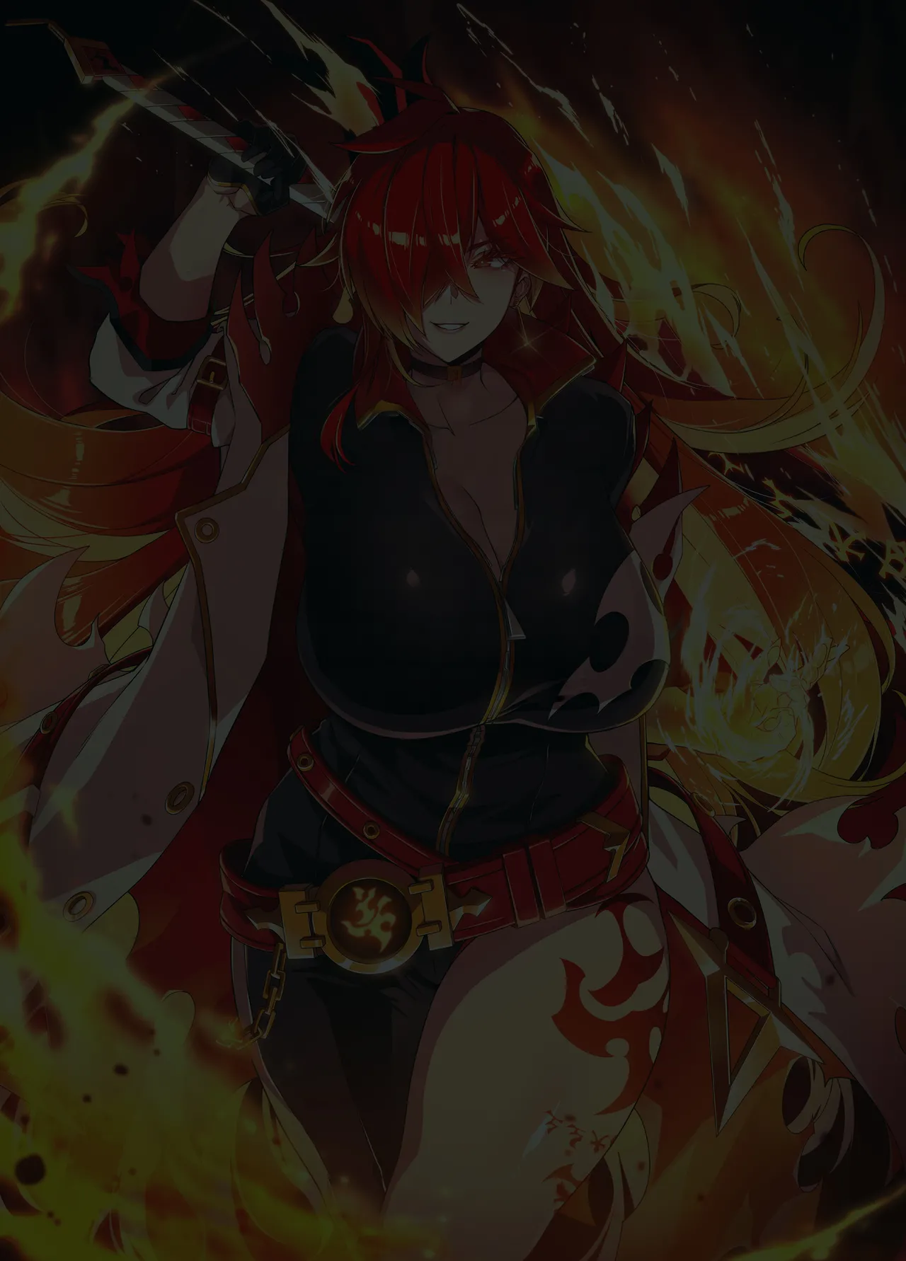 [lestart] ELSWORD Series  1#Elesis F Lord  (Elsword)(Chinese) [迪克萨科个人AI润色] 画像番号 2