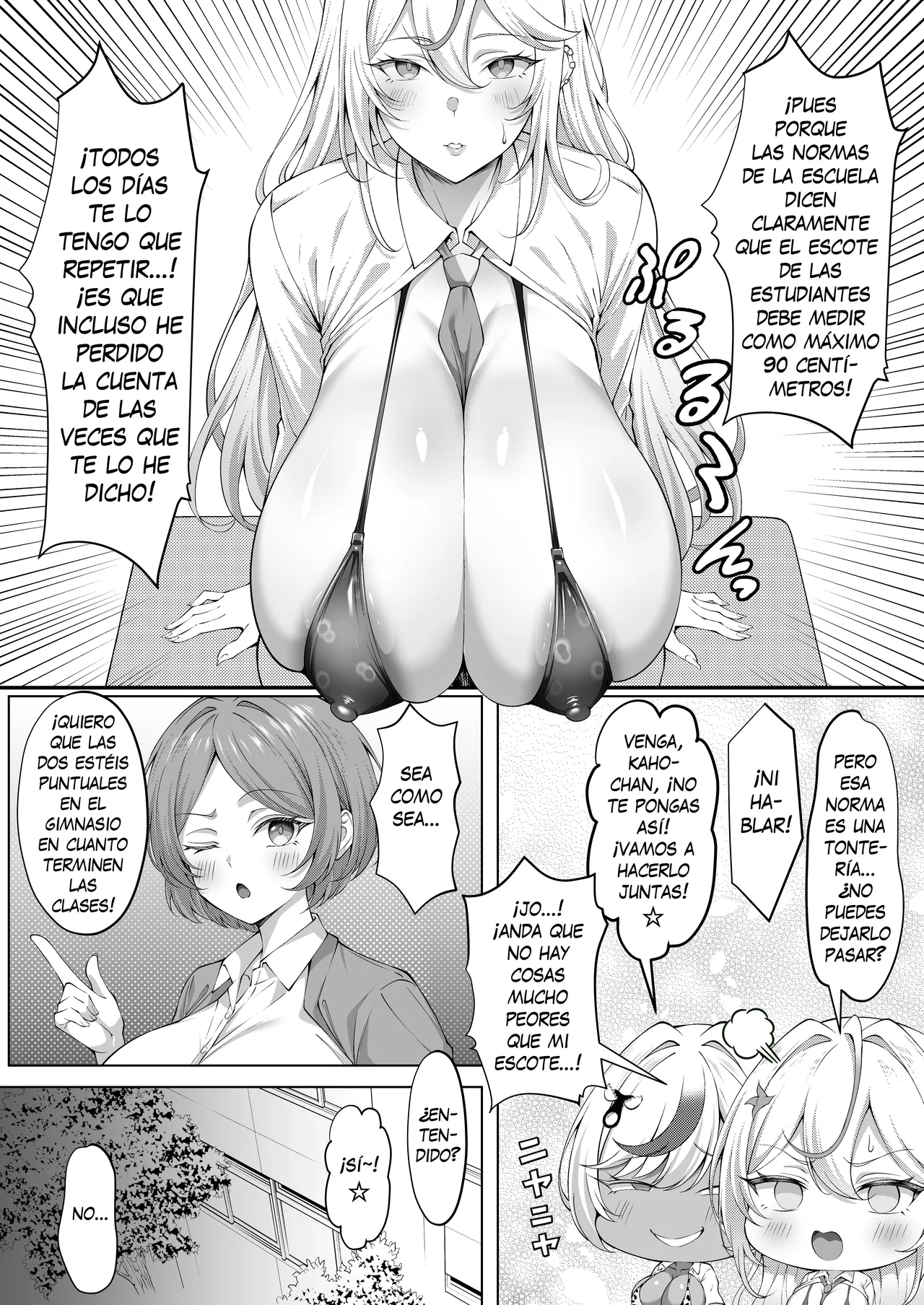 [Byururun ★ Youkeijou (Beruru)] La pervertida Vida Cotidiana de Suzu-chan ~Una futanari gyaru con un pollón~ | Dekachin Futanari Gyaru ~Suzu-chan no Chii Nichijou~ [Digital] [Spanish] [TMF] 图片编号 24